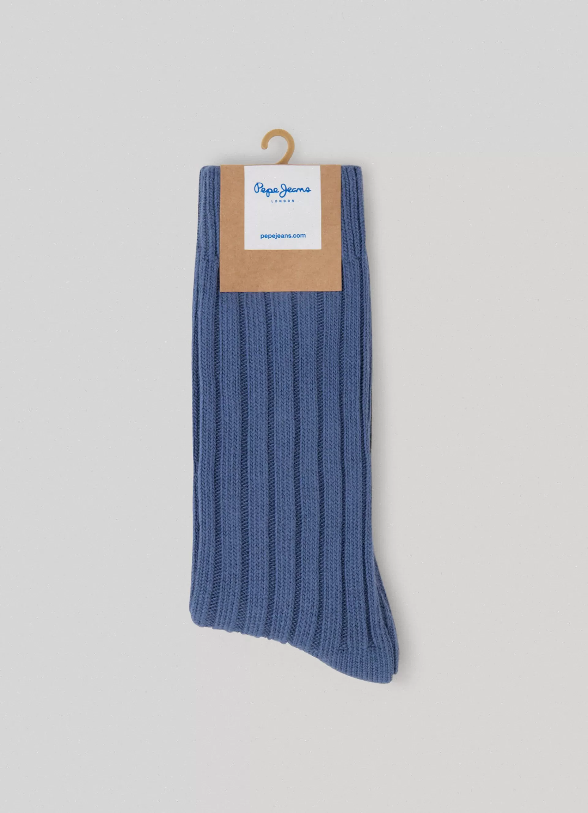 Underwear*Men Pepe Jeans 2-PACK OF RIBBED SOCKS Blue