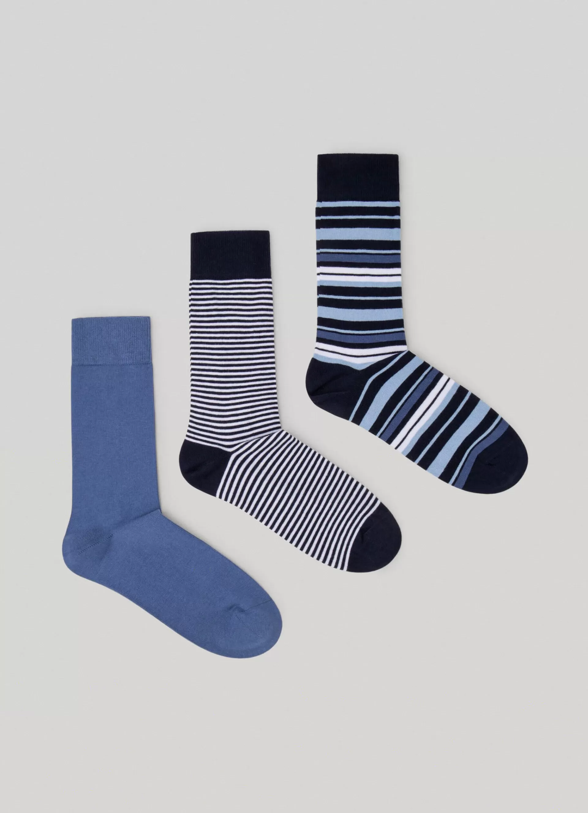 Underwear*Men Pepe Jeans 3-PACK MIXED CREW SOCKS Blue