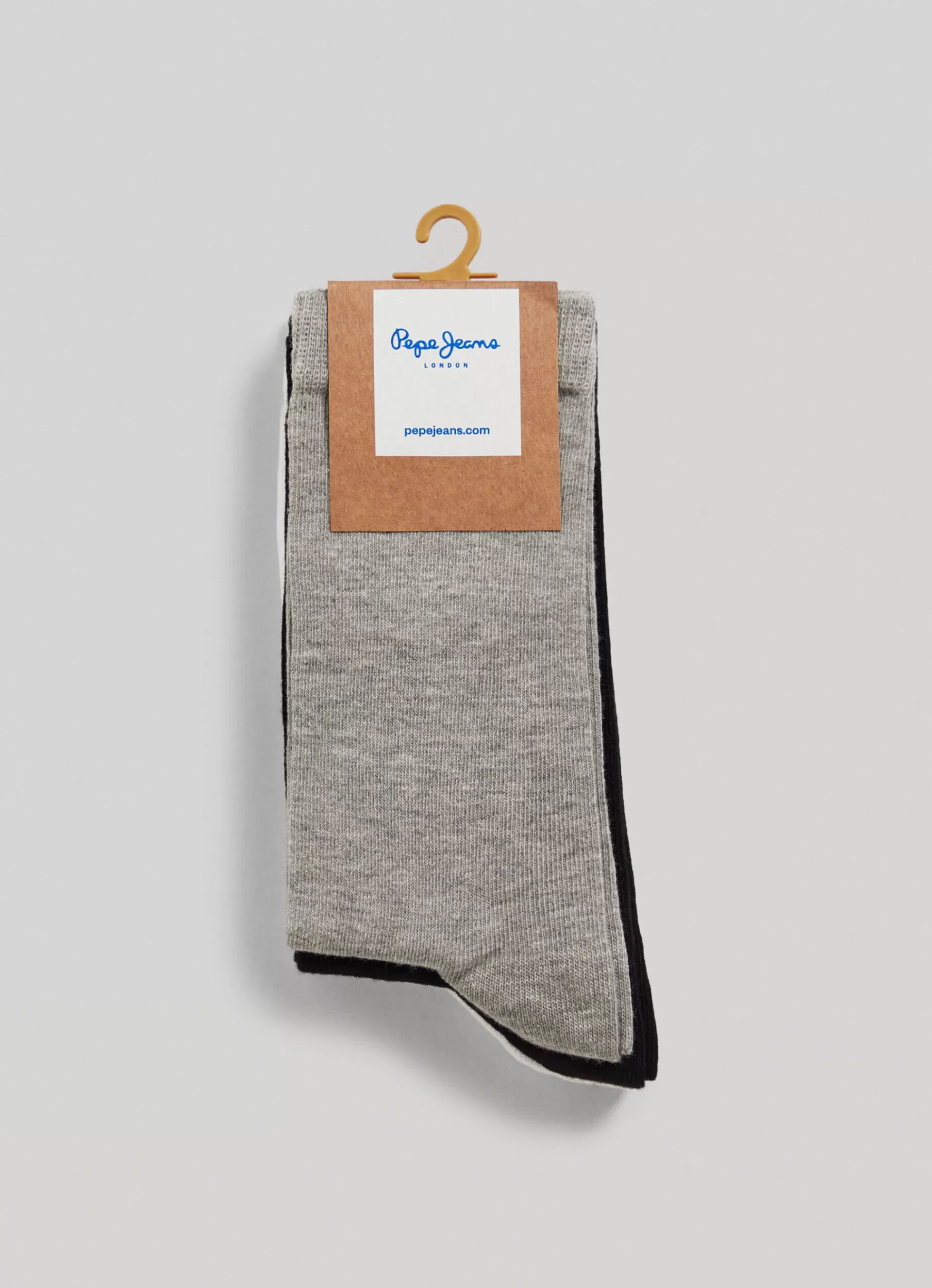 Underwear*Women Pepe Jeans 3-PACK PLAIN CREW SOCKS Multi