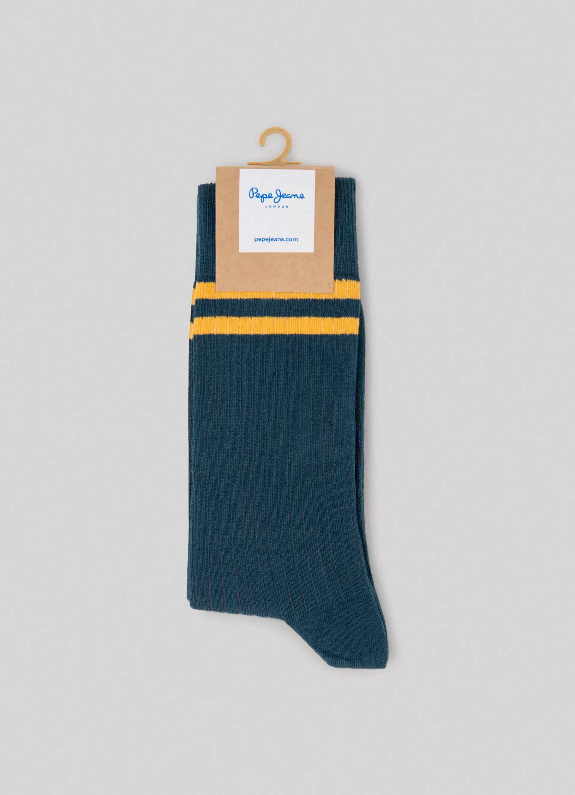 Underwear*Men Pepe Jeans 3-PACK RIBBED SOCKS Green