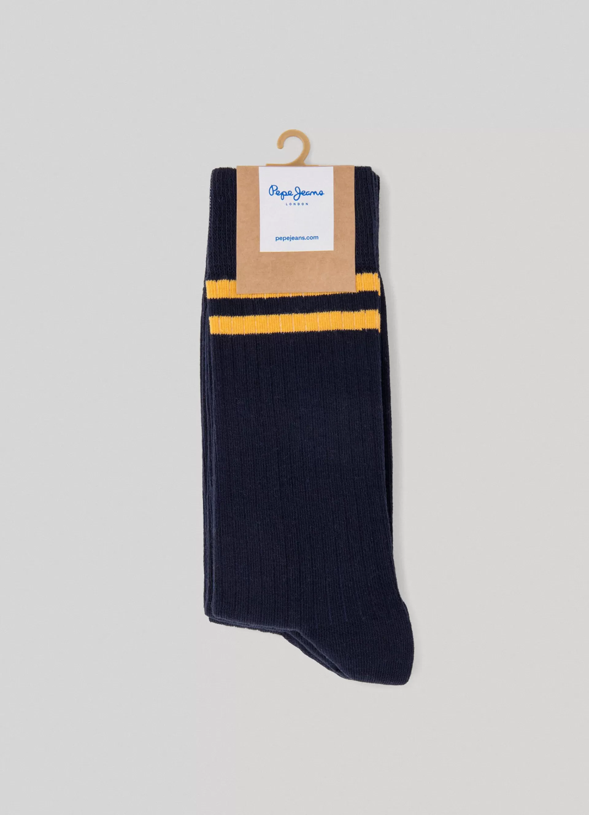 Underwear*Men Pepe Jeans 3-PACK RIBBED SOCKS Navy