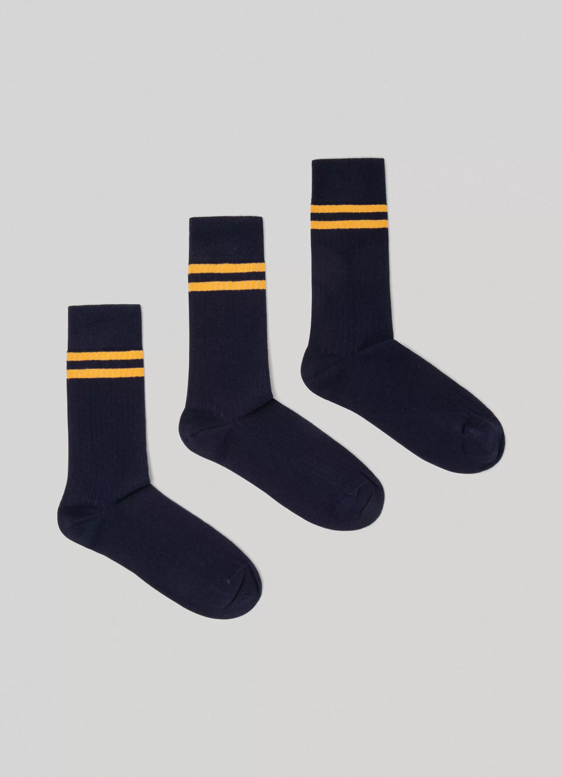 Underwear*Men Pepe Jeans 3-PACK RIBBED SOCKS Navy