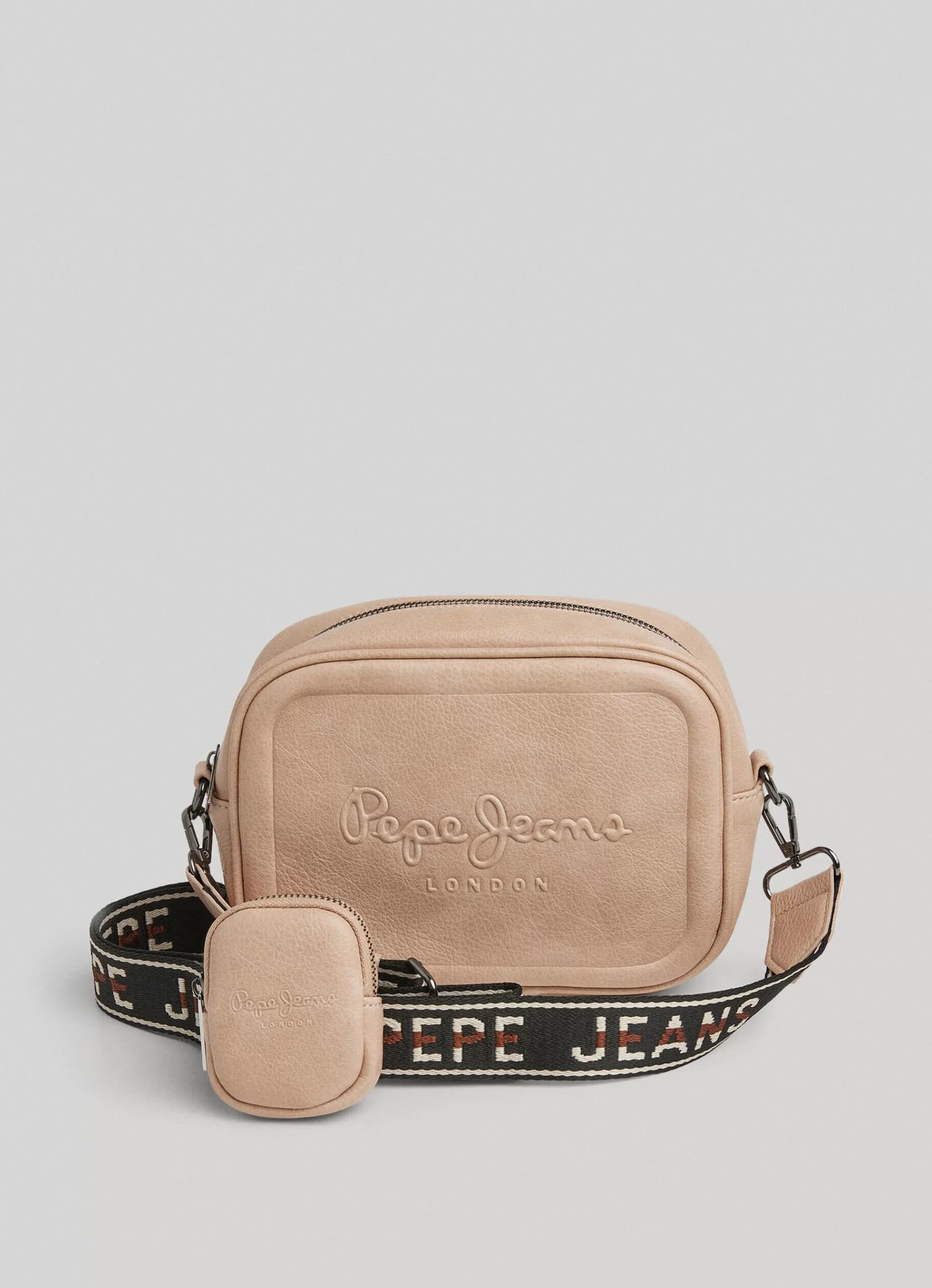 Bags & Backpacks*Women Pepe Jeans ADJUSTABLE HANDLE CAMERA BAG Sand Beige