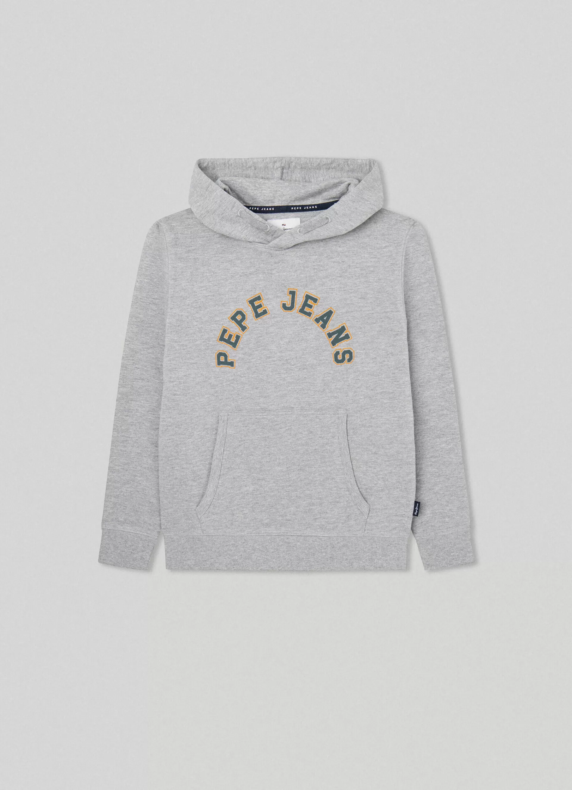 Sweats*KIDS Pepe Jeans ADJUSTABLE HOODIE Marl Grey