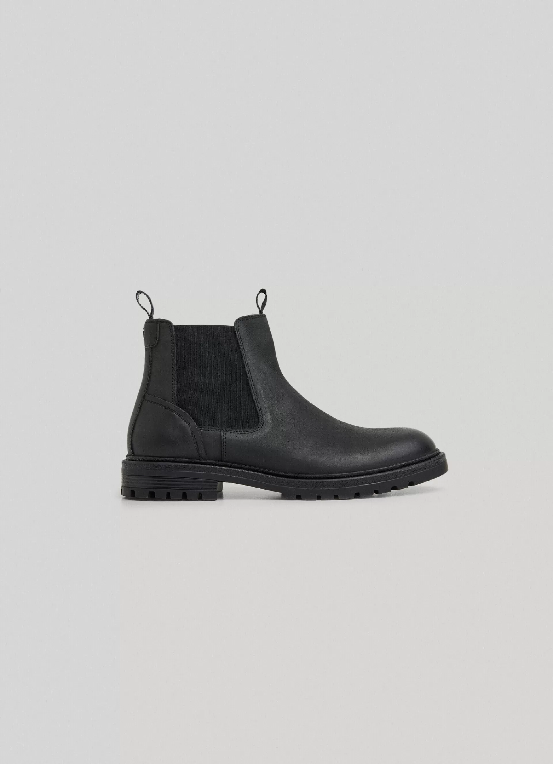 Boots and Shoes*Men Pepe Jeans ANKLE BOOTS WITH ELASTICS Black