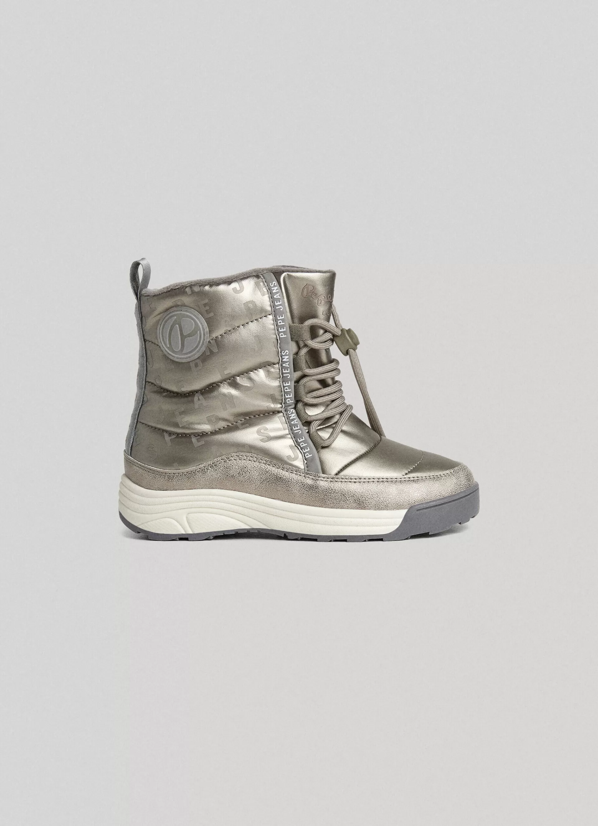 Footwear*KIDS Pepe Jeans APRES-SKI ANKLE BOOTS Dark Silver