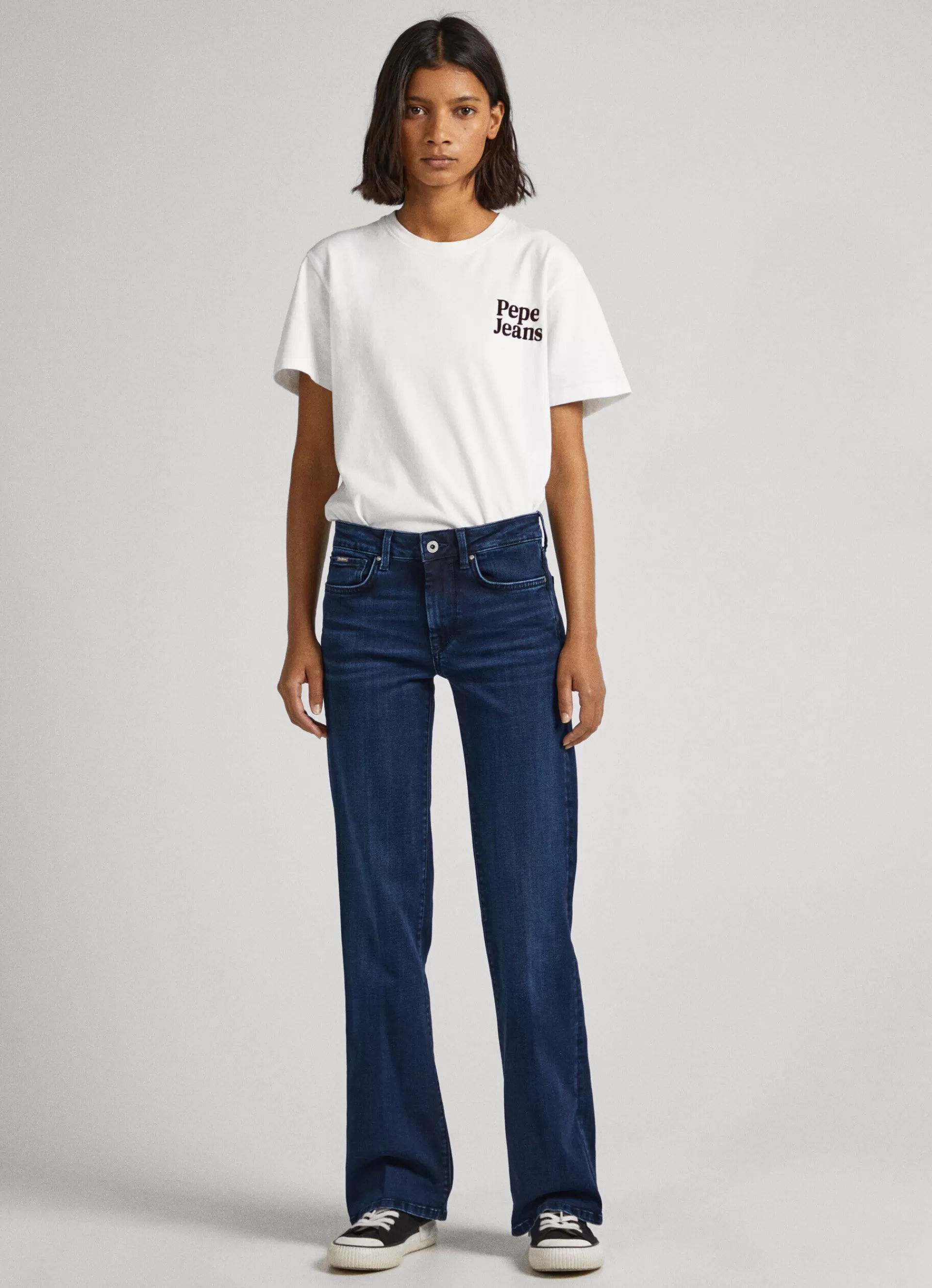 Flare & Bootcut | Jeans*Women Pepe Jeans AUBREY SLIM FIT MID-RISE JEANS Denim