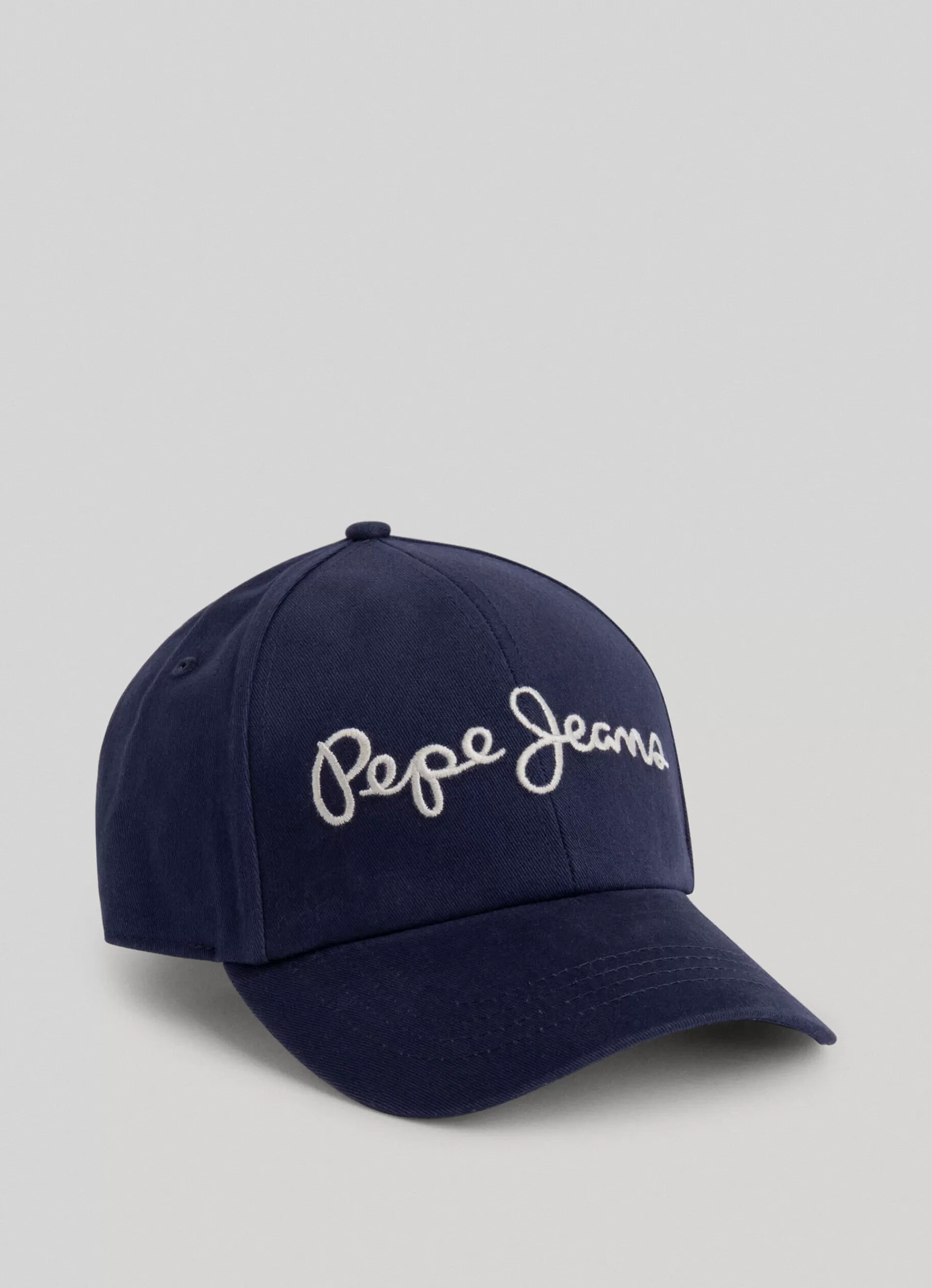 Hats & Caps*Women | Men Pepe Jeans BASIC CAP WITH EMBROIDERED LOGO Dulwich Blue