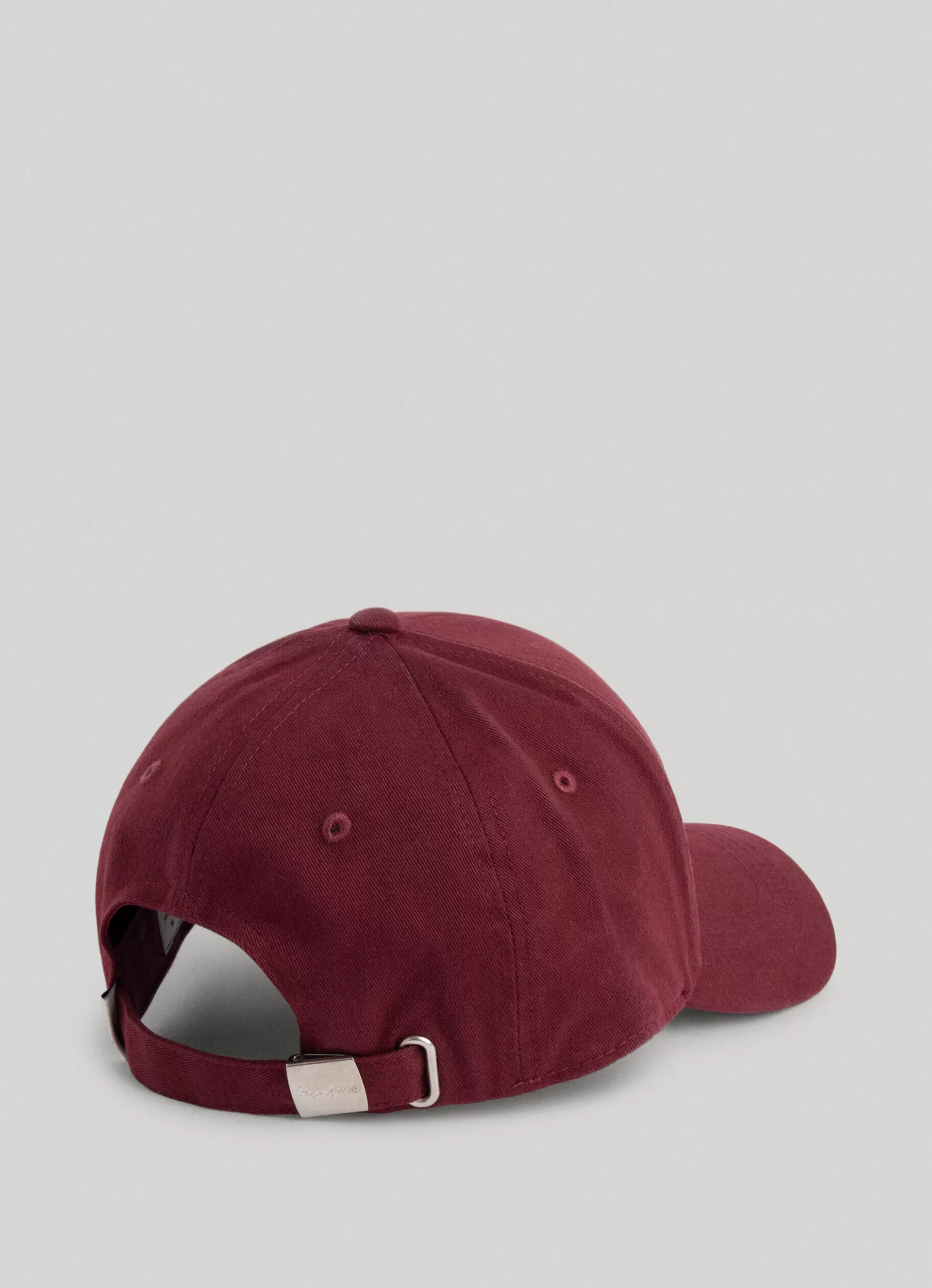 Hats & Caps*Women | Men Pepe Jeans BASIC CAP WITH EMBROIDERED LOGO Burgundy Red