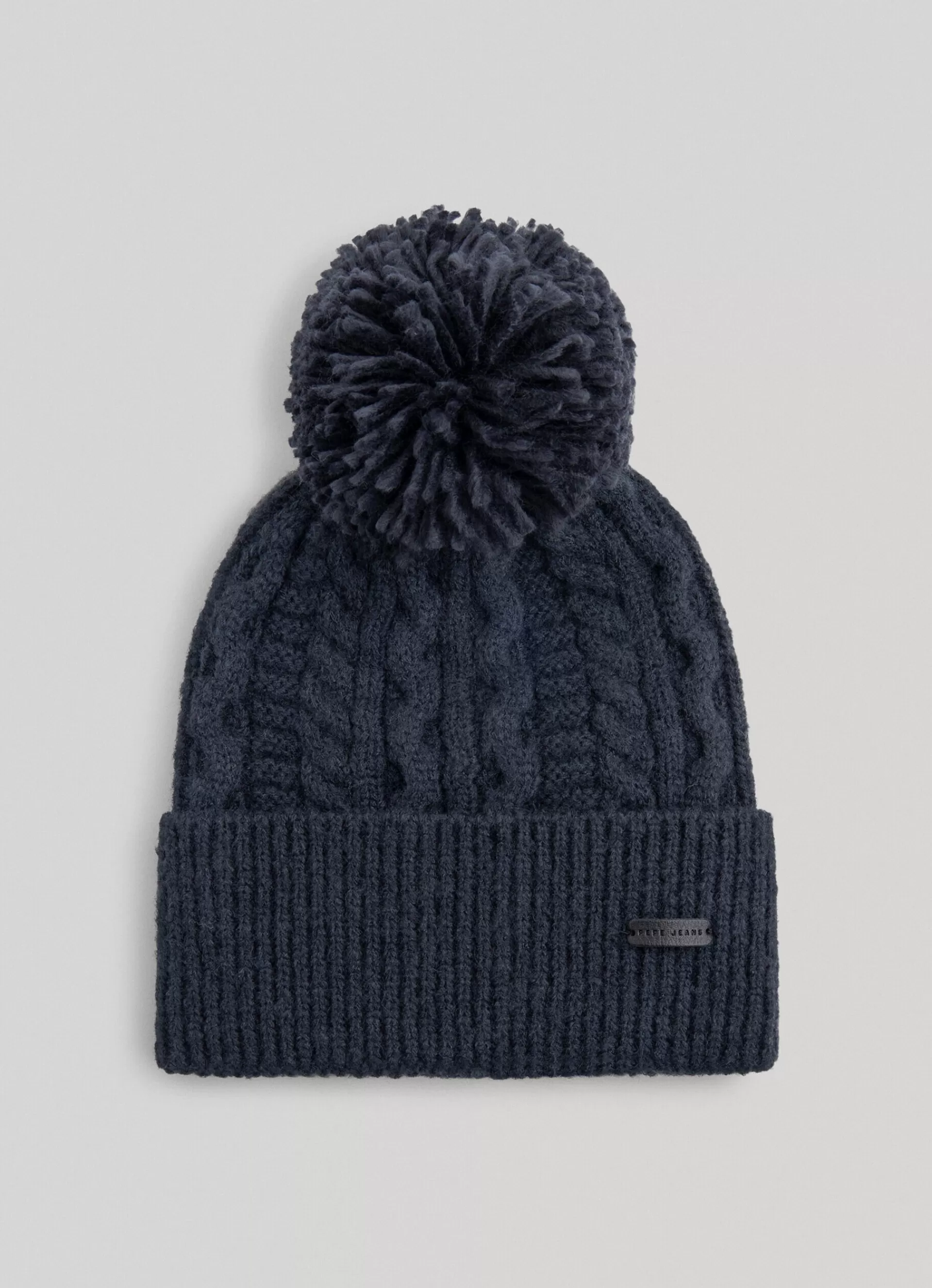 Hats & Caps*Women | Men Pepe Jeans BRAIDED CABLE KNIT BEANIE Dulwich Blue