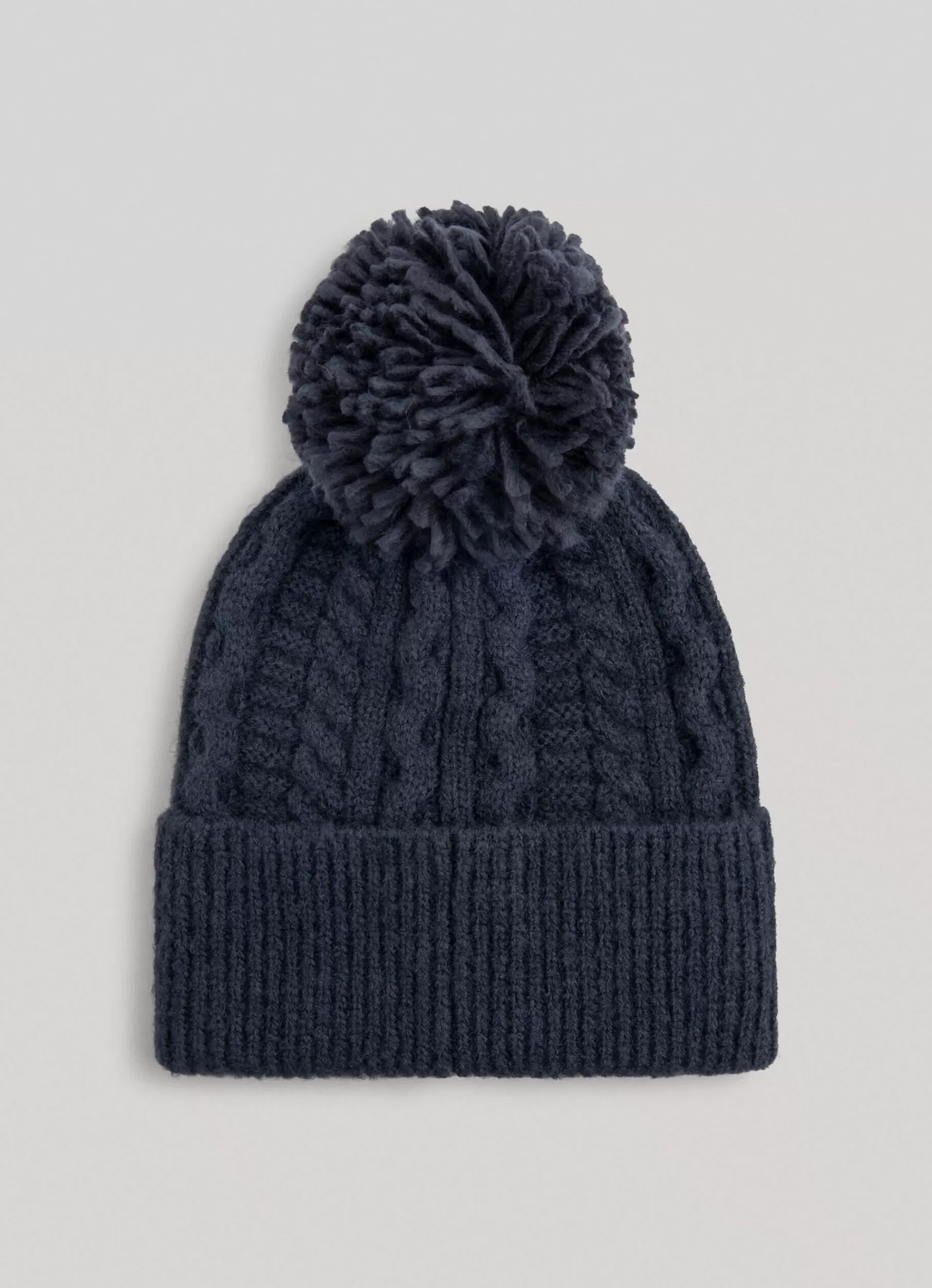 Hats & Caps*Women | Men Pepe Jeans BRAIDED CABLE KNIT BEANIE Dulwich Blue