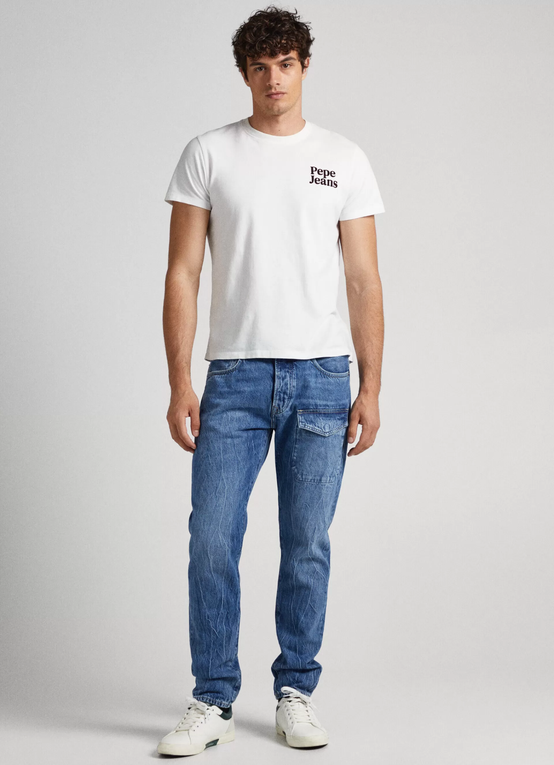 Jeans*Men Pepe Jeans CALLEN RELAXED FIT MID-RISE JEANS Denim