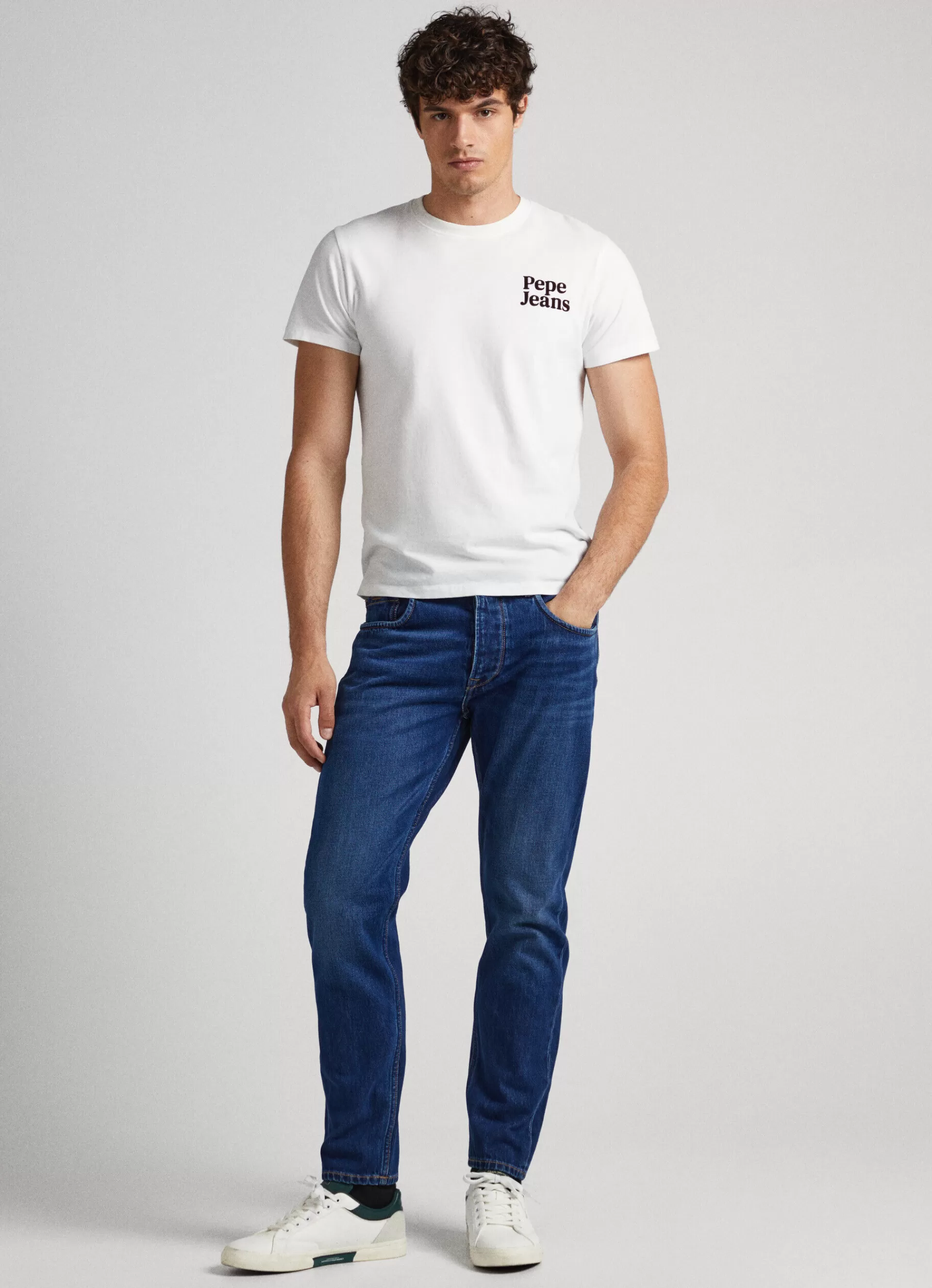 Jeans*Men Pepe Jeans CALLEN RELAXED FIT MID-RISE JEANS Denim