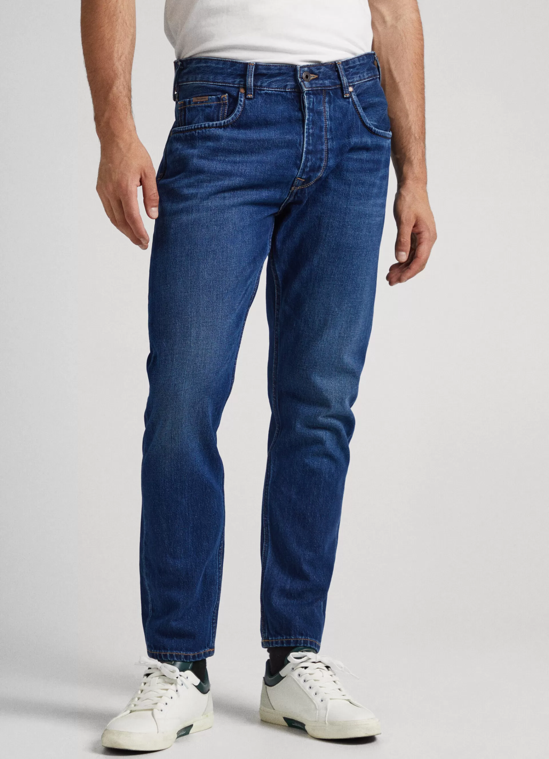 Jeans*Men Pepe Jeans CALLEN RELAXED FIT MID-RISE JEANS Denim