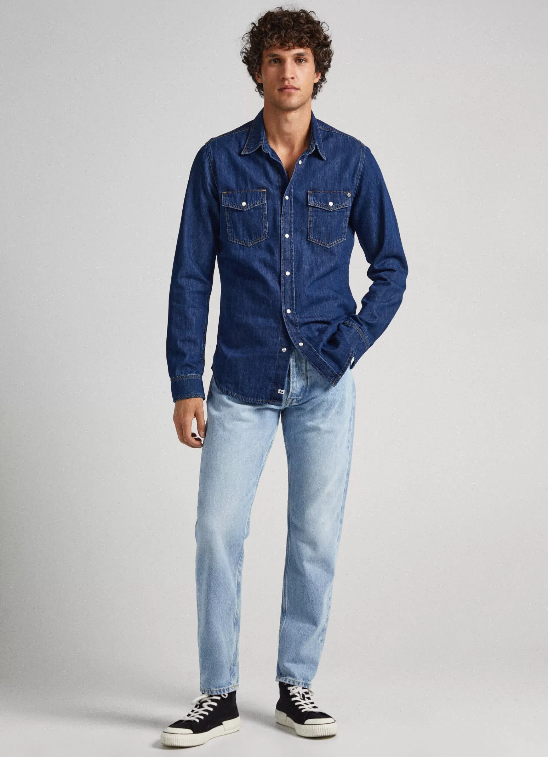 Jeans*Men Pepe Jeans CALLEN RELAXED FIT MID-RISE JEANS Denim