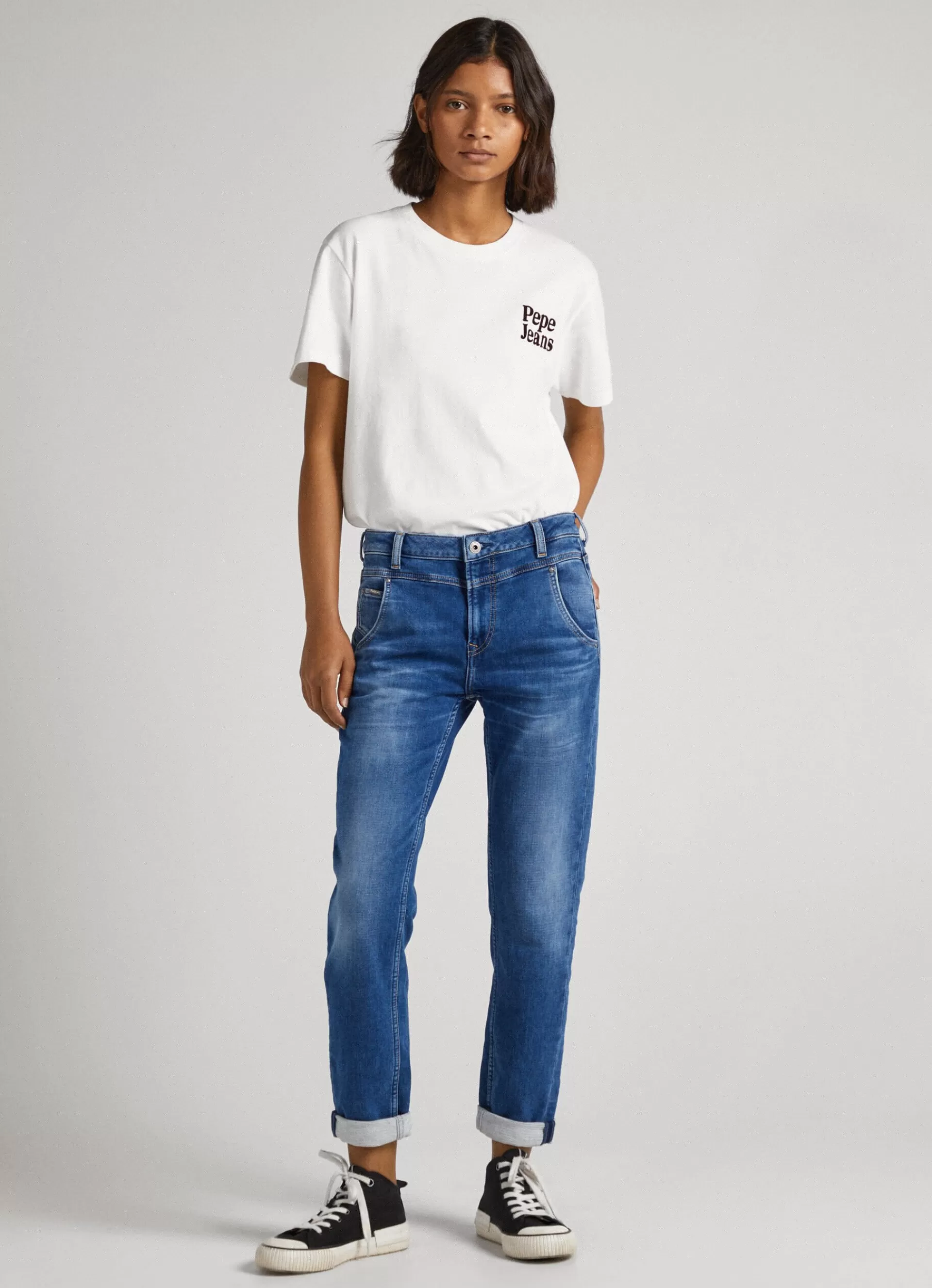 Trends | Jeans*Women Pepe Jeans CAREY RELAXED FIT MID-RISE JEANS Denim