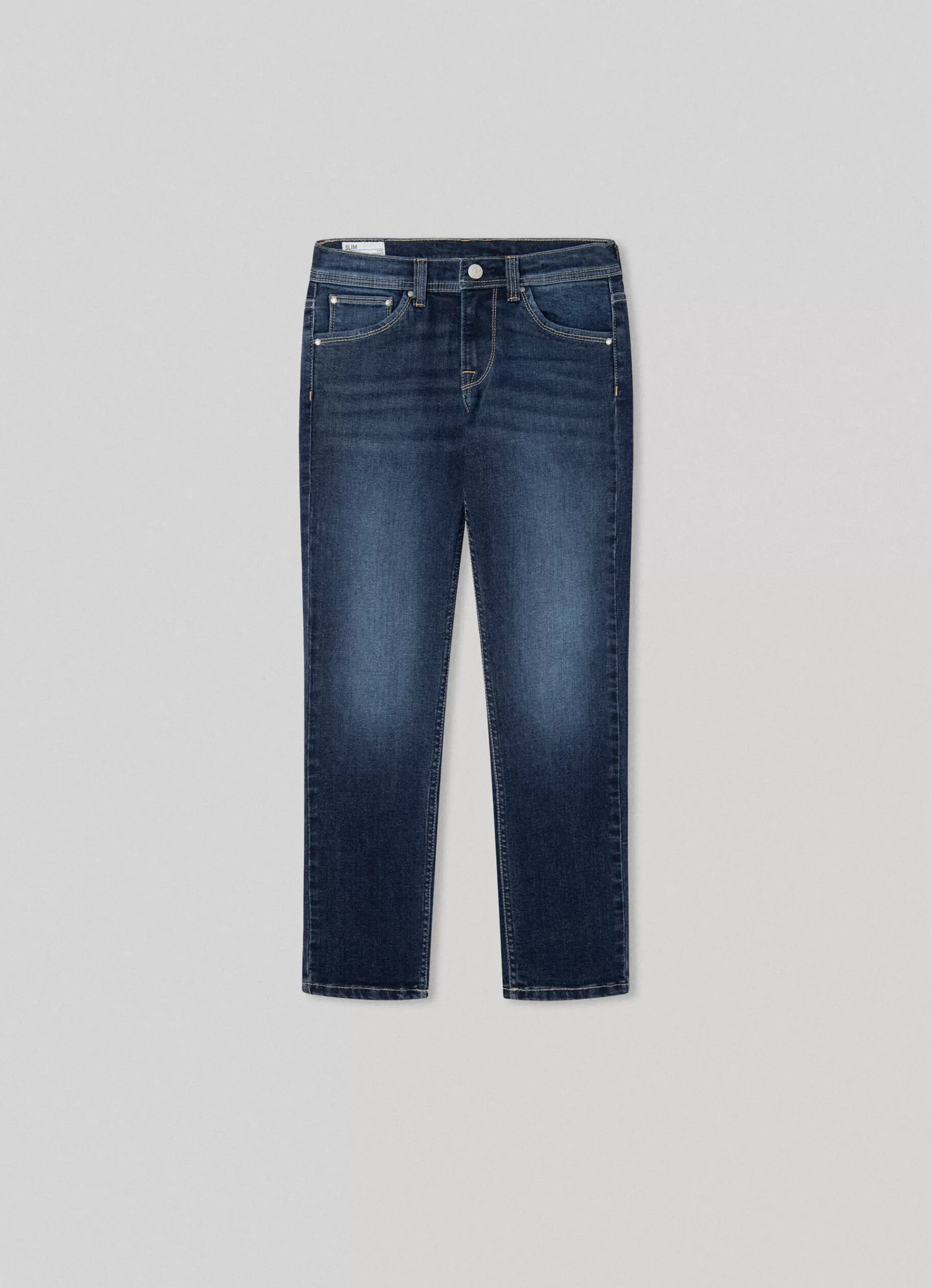 Jeans*KIDS Pepe Jeans CASHED SLIM FIT REGULAR-RISE JEANS Denim