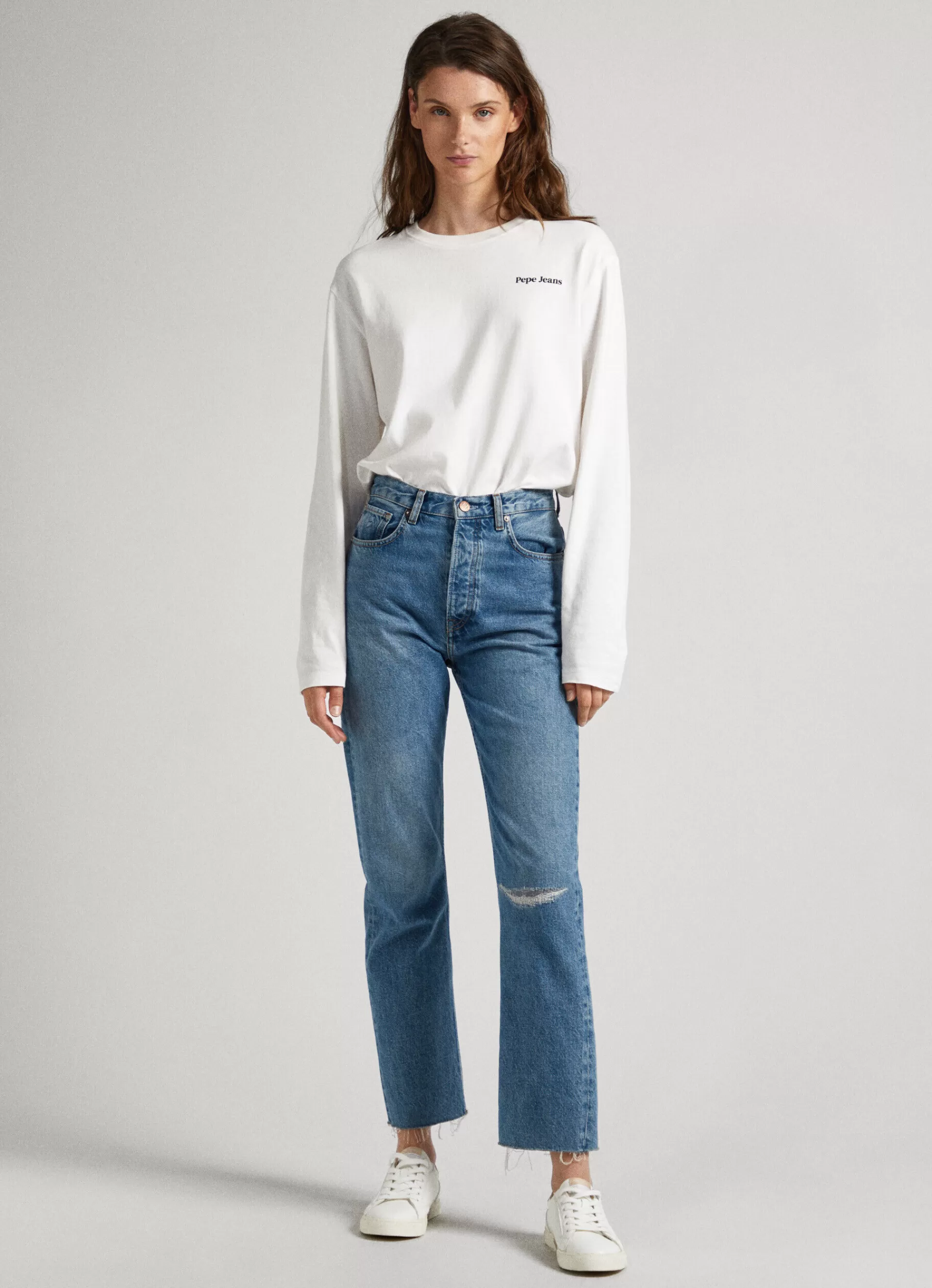 Trends | Jeans*Women Pepe Jeans CELYN STRAIGHT FIT HIGH-RISE JEANS Denim