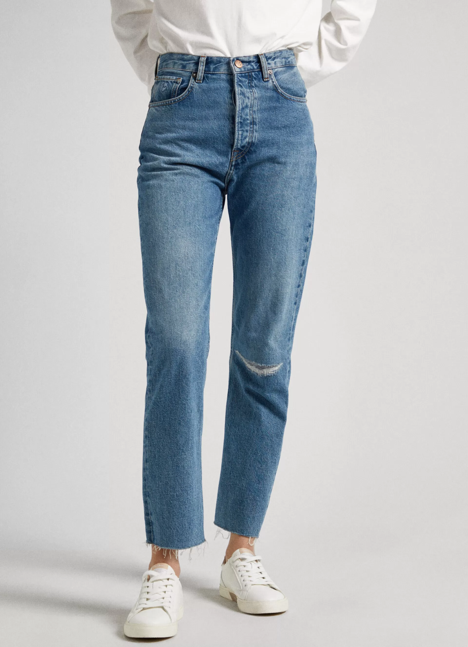 Trends | Jeans*Women Pepe Jeans CELYN STRAIGHT FIT HIGH-RISE JEANS Denim