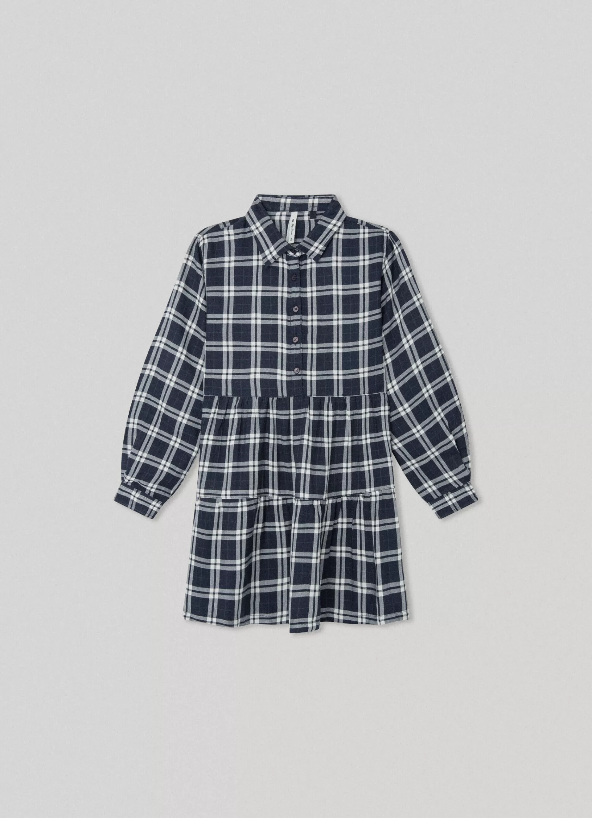 Dresses & Jumpsuits*KIDS Pepe Jeans CHECKED SHIRT DRESS Multi