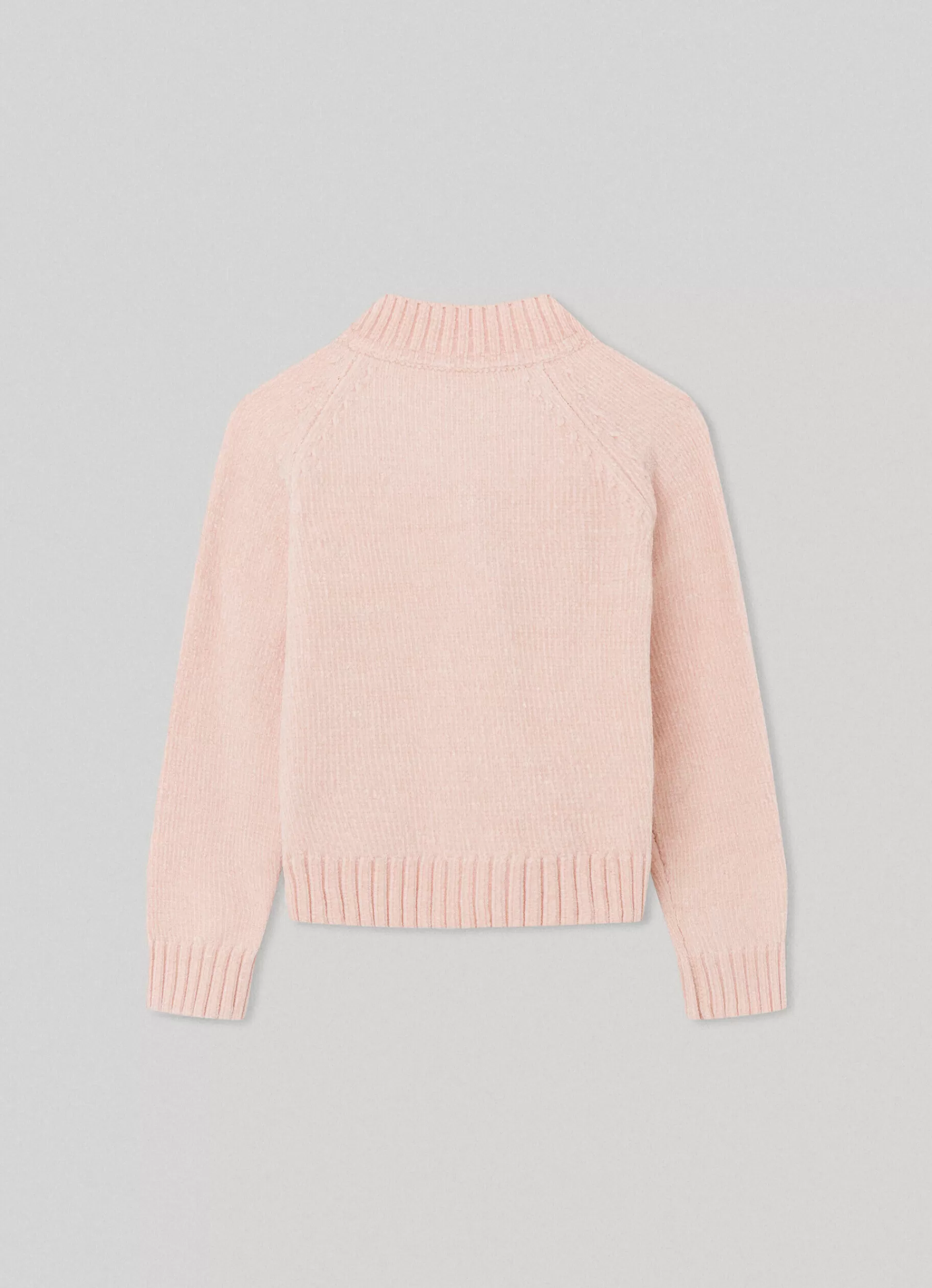 Sweats & Knits*KIDS Pepe Jeans CHENILLE CARDIGAN Ash Rose Pink