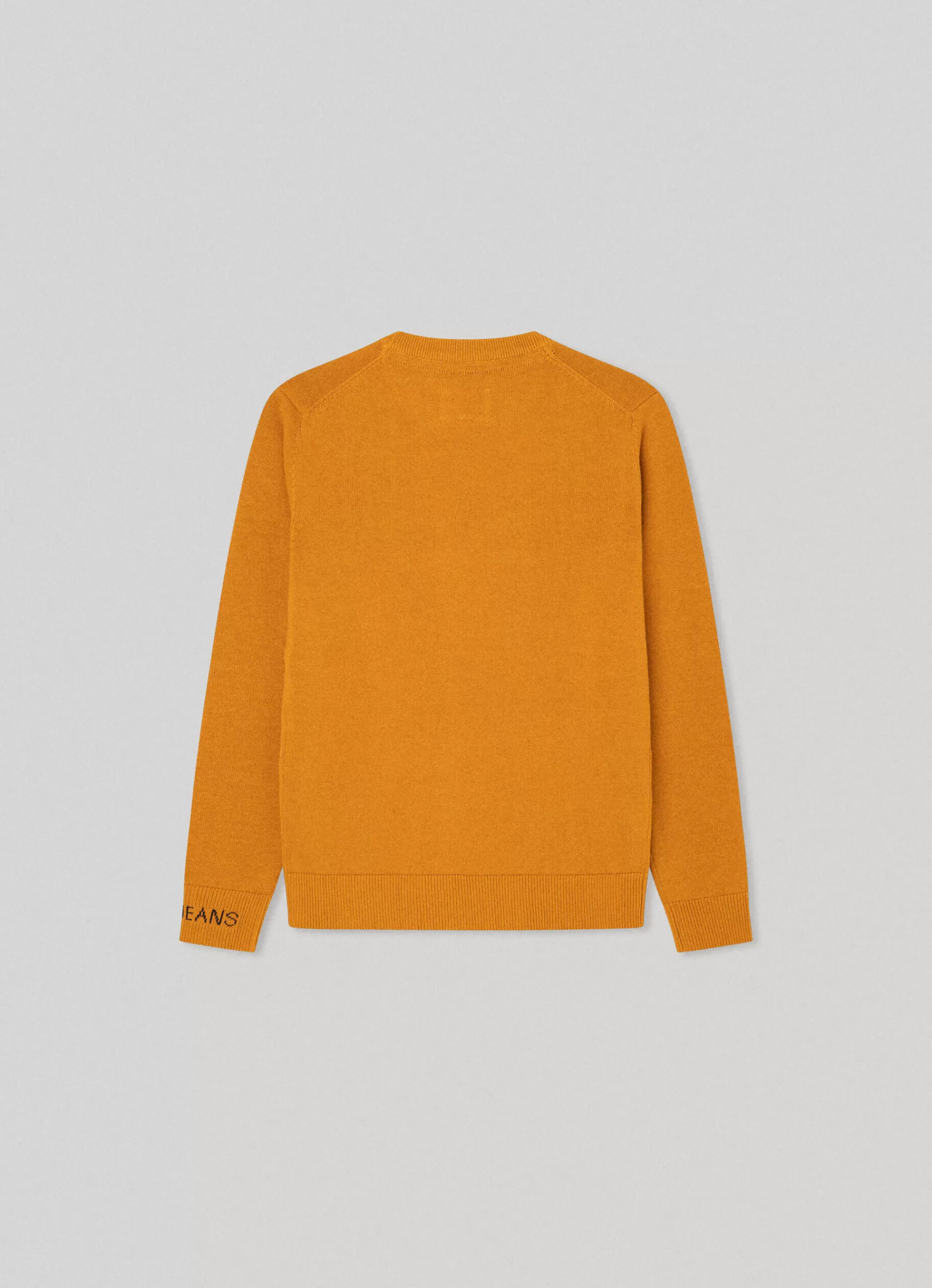 Sweats*KIDS Pepe Jeans CREW NECK COTTON KNIT Ochre Yellow