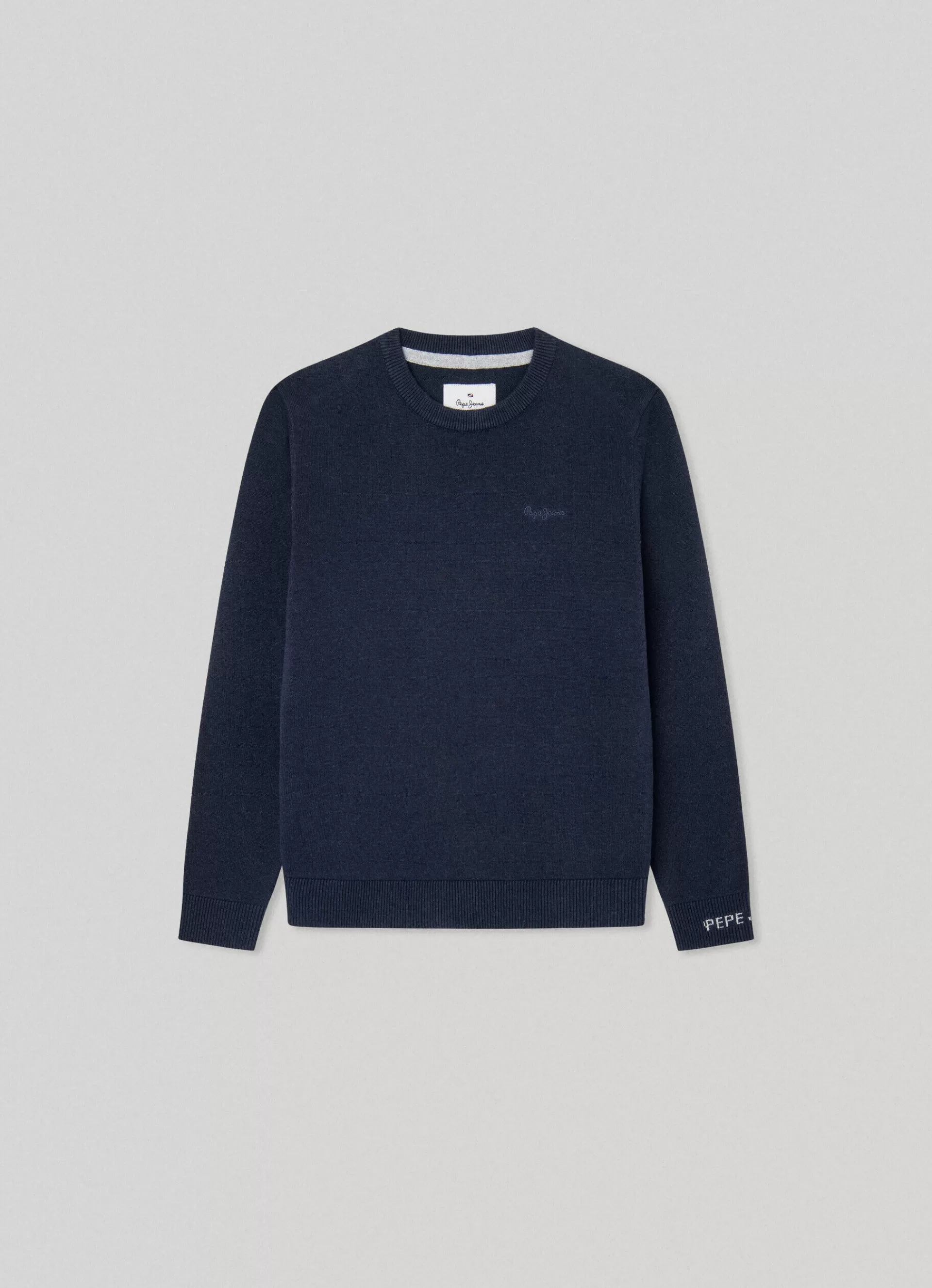 Sweats*KIDS Pepe Jeans CREW NECK COTTON KNIT Dulwich Blue