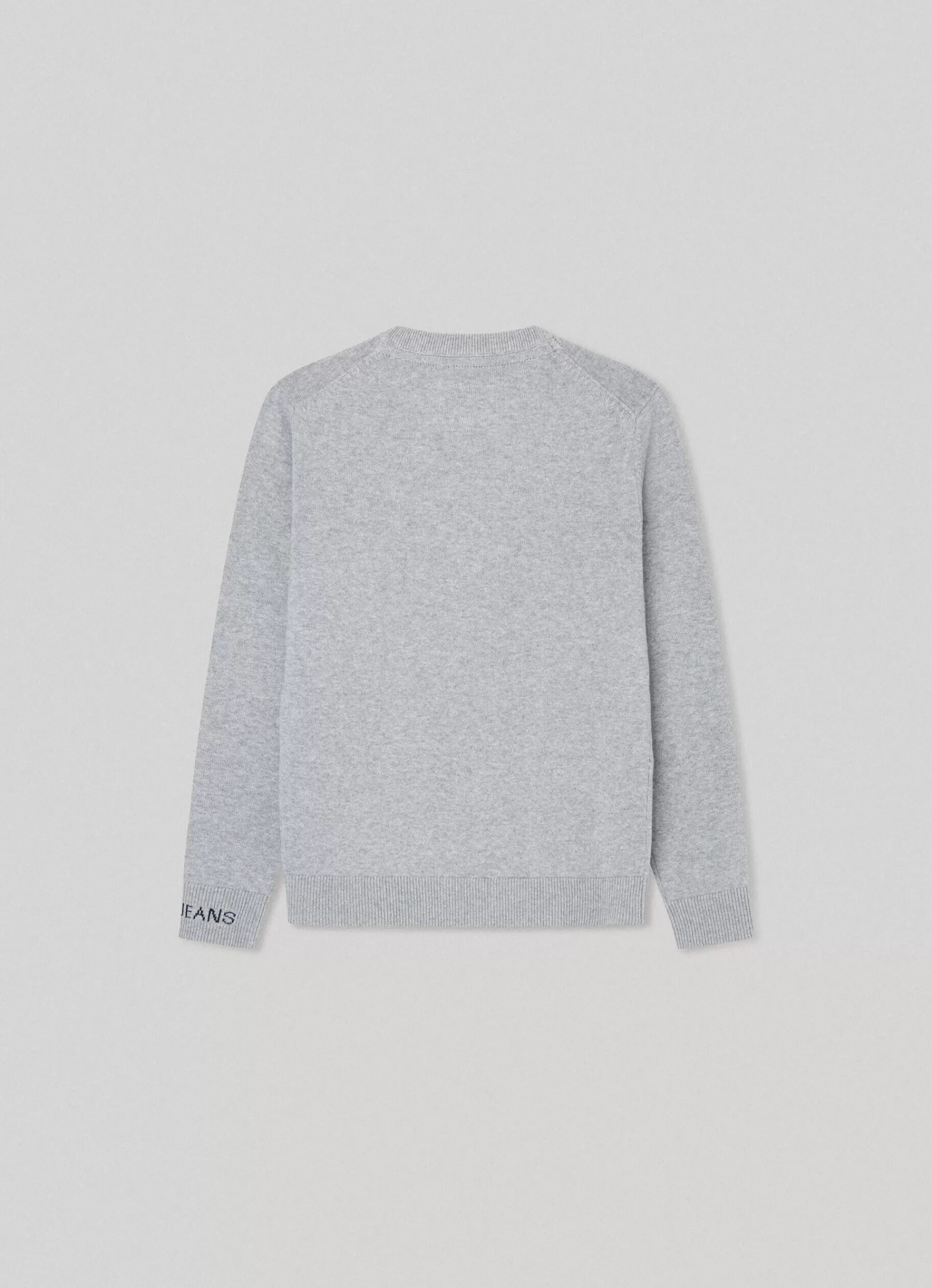 Sweats*KIDS Pepe Jeans CREW NECK COTTON KNIT Marl Grey