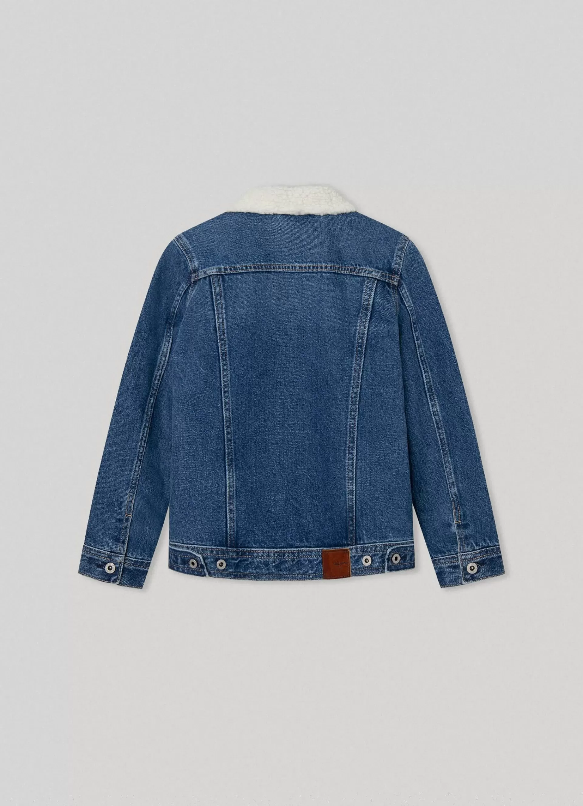 Coats & Jackets*KIDS Pepe Jeans JACKET W/ SHEEPSKIN LINING Denim