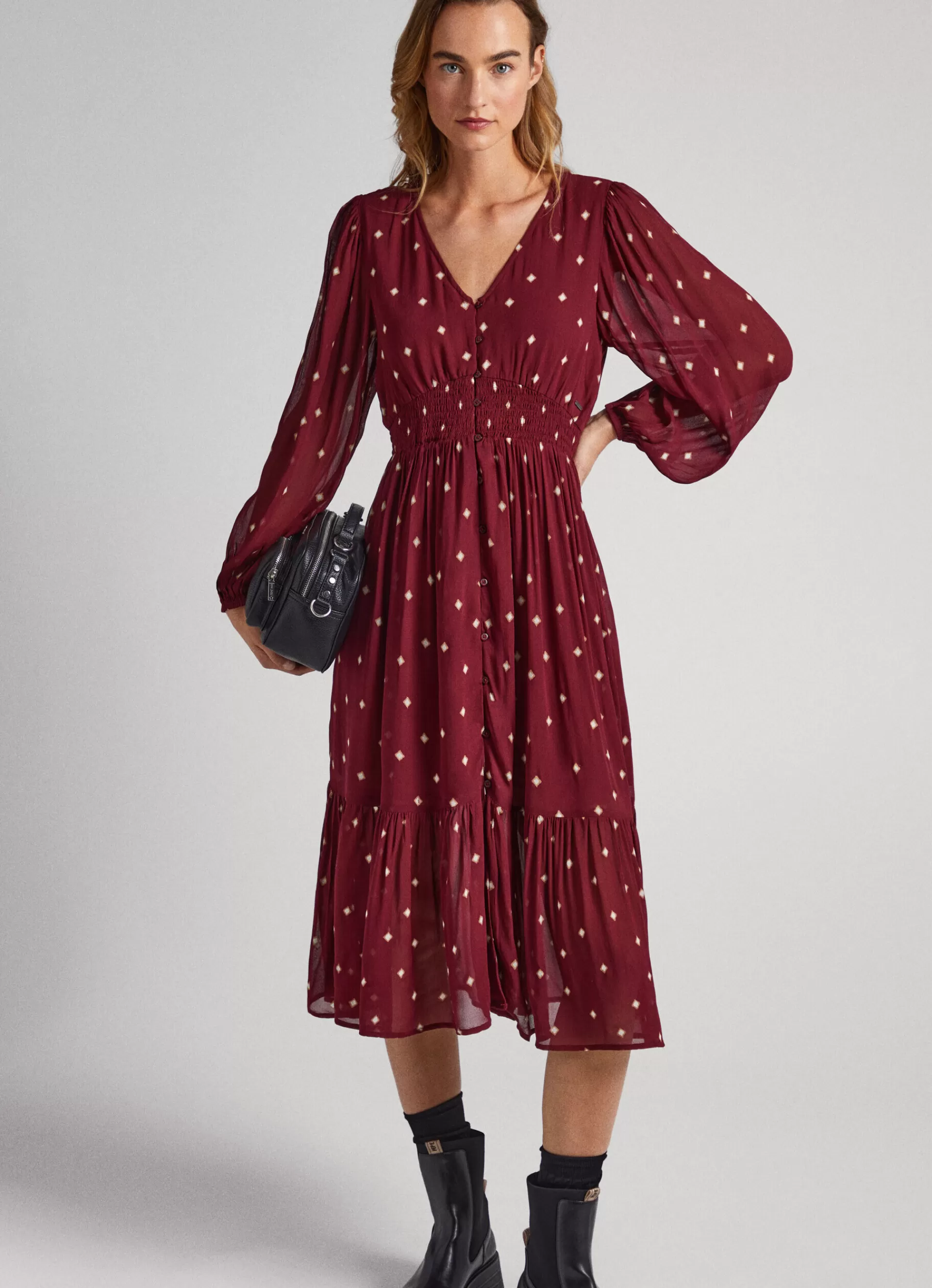 Dresses & Jumpsuits*Women Pepe Jeans DOT PRINT DRESS Multi