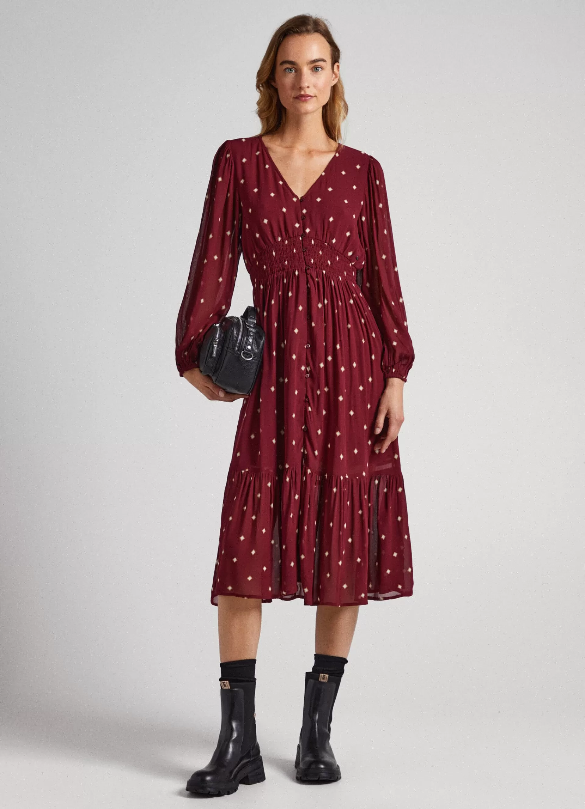 Dresses & Jumpsuits*Women Pepe Jeans DOT PRINT DRESS Multi