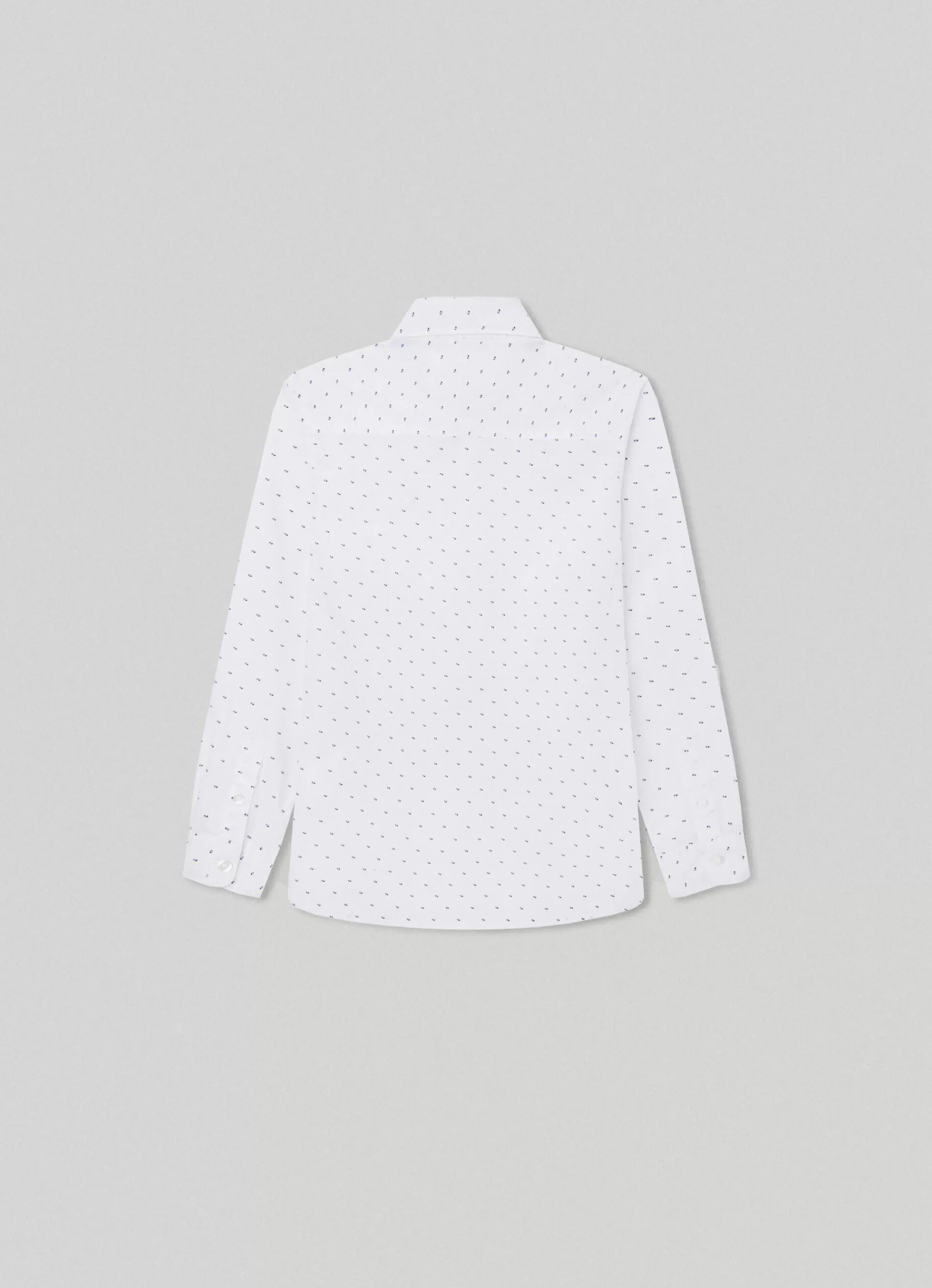 Polos & Shirts*KIDS Pepe Jeans DOTTED POPLIN SHIRT White