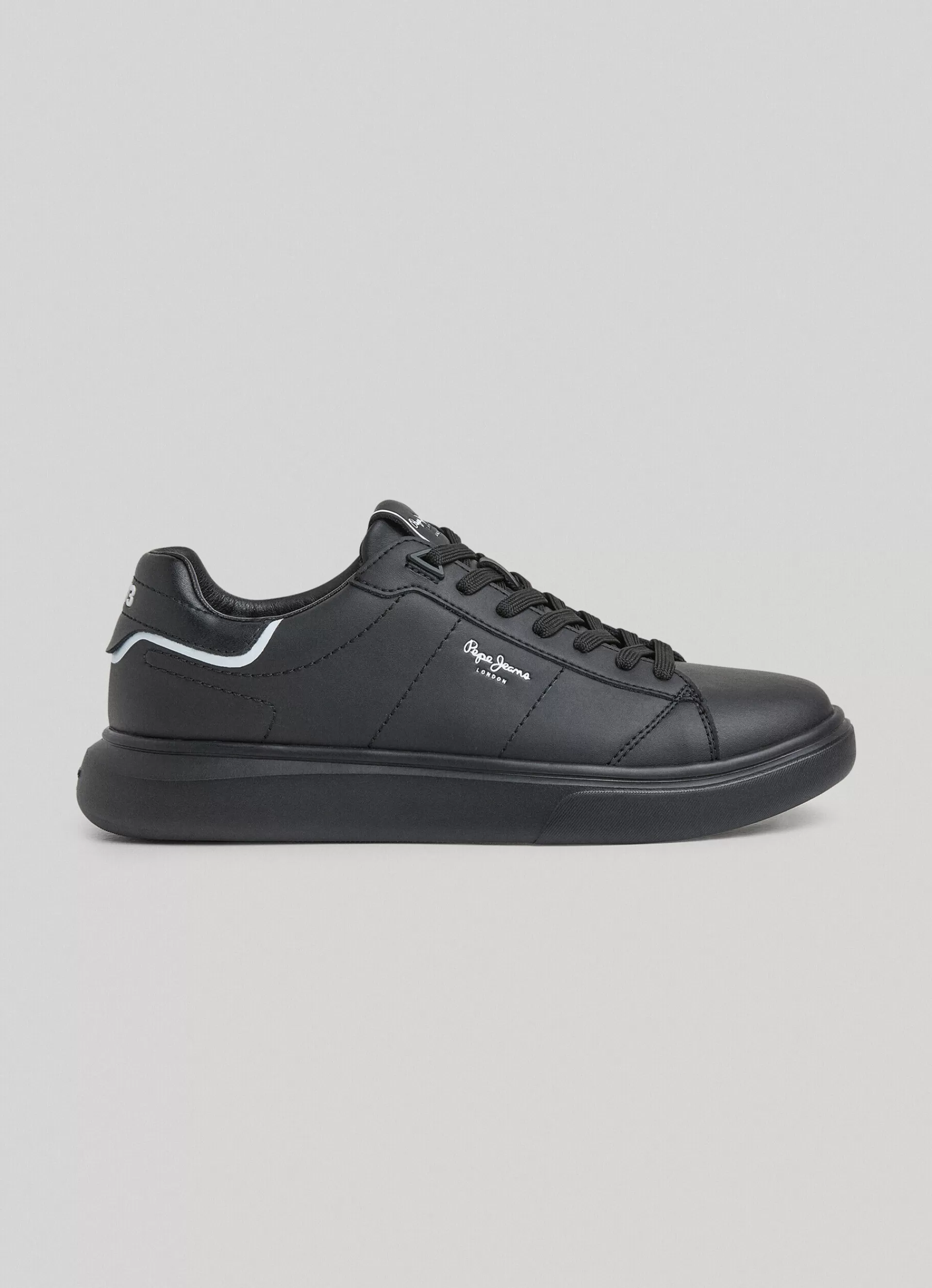 Sneakers*Men Pepe Jeans EATON BASIC TRAINERS Factory Black