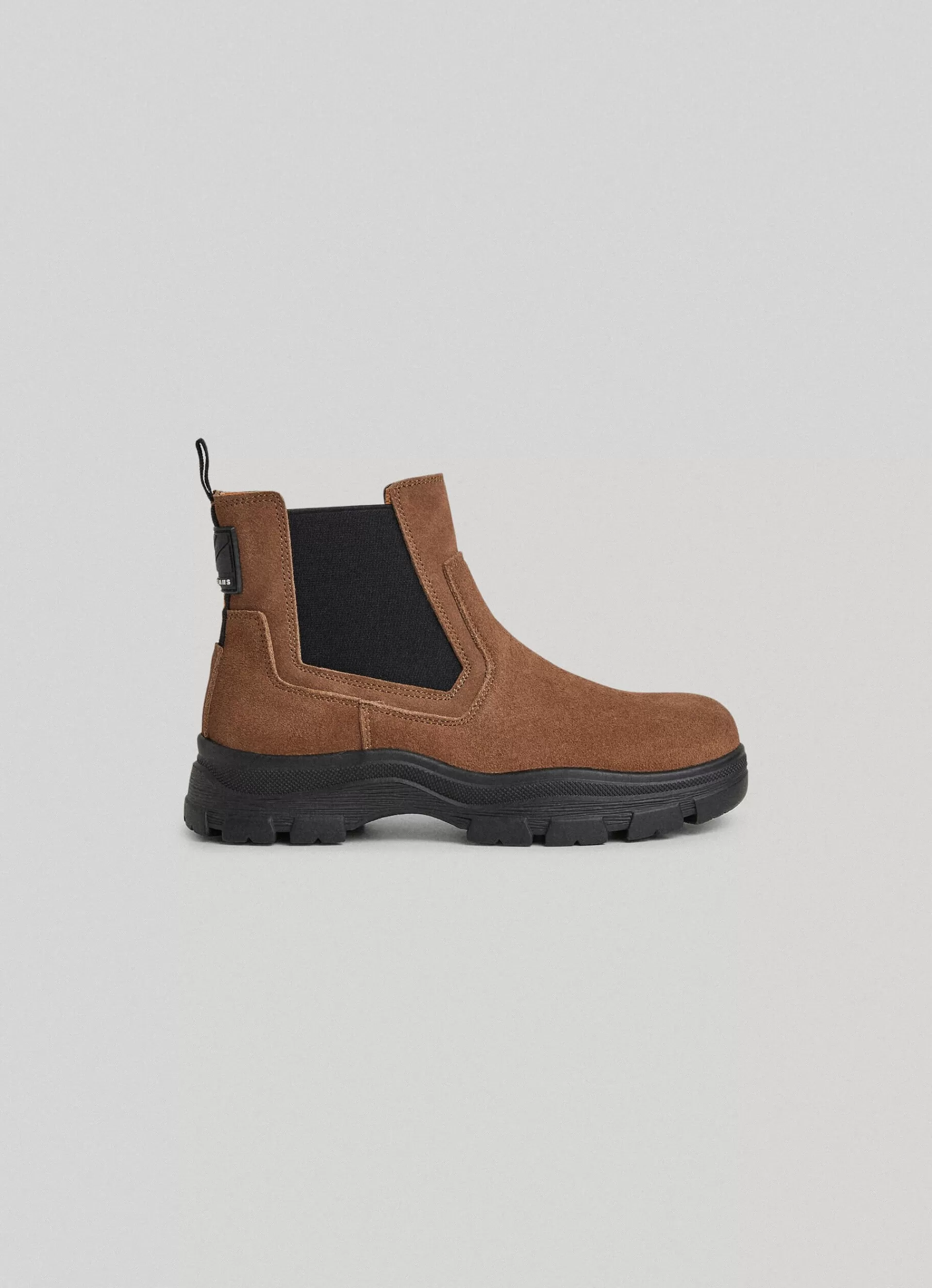 Footwear*KIDS Pepe Jeans ELASTICATED ANKLE BOOTS Brown