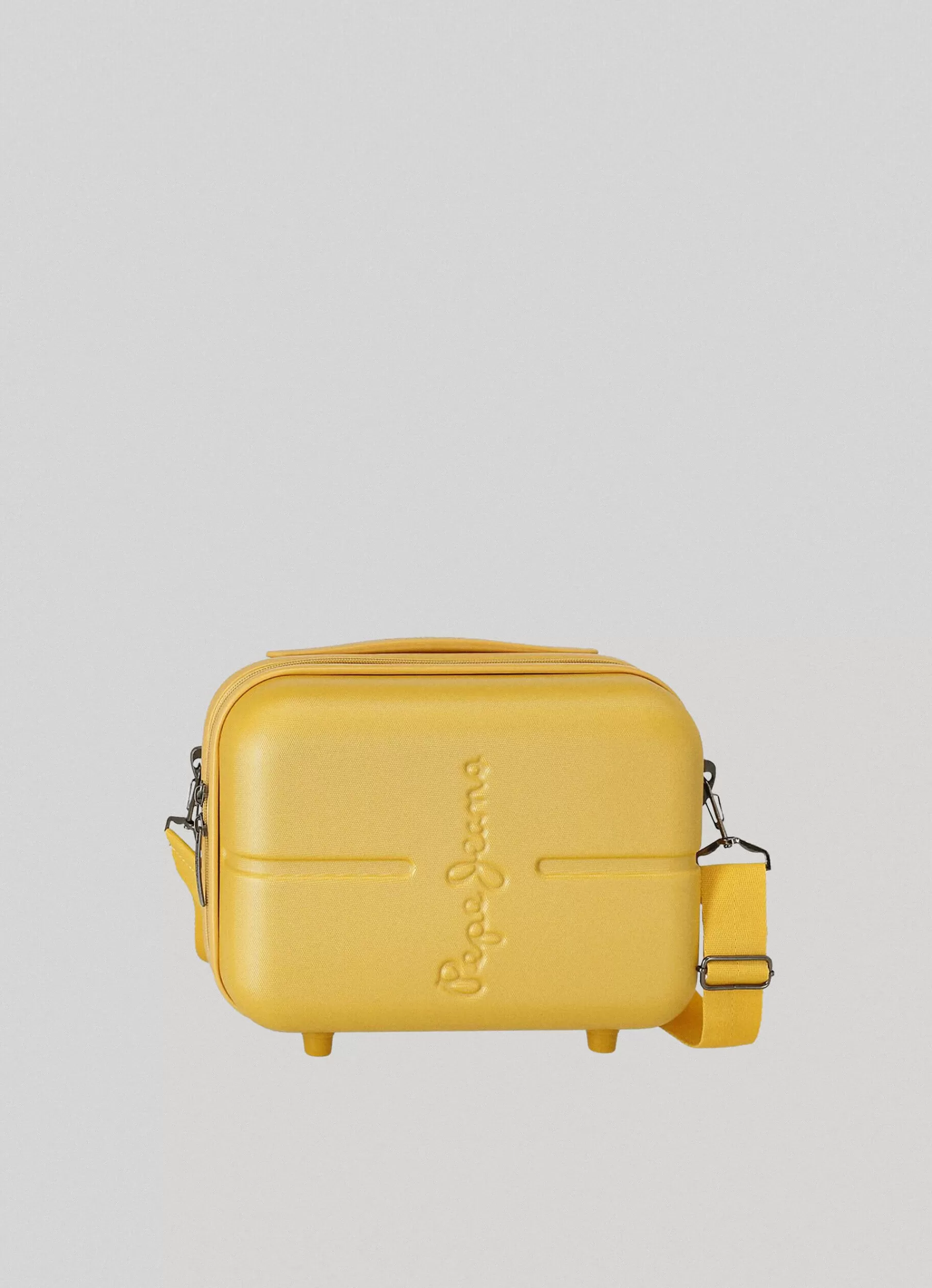 Suitcases*Women | Men Pepe Jeans EMBOSSED LOGO TRAVEL BAG Ochre Yellow