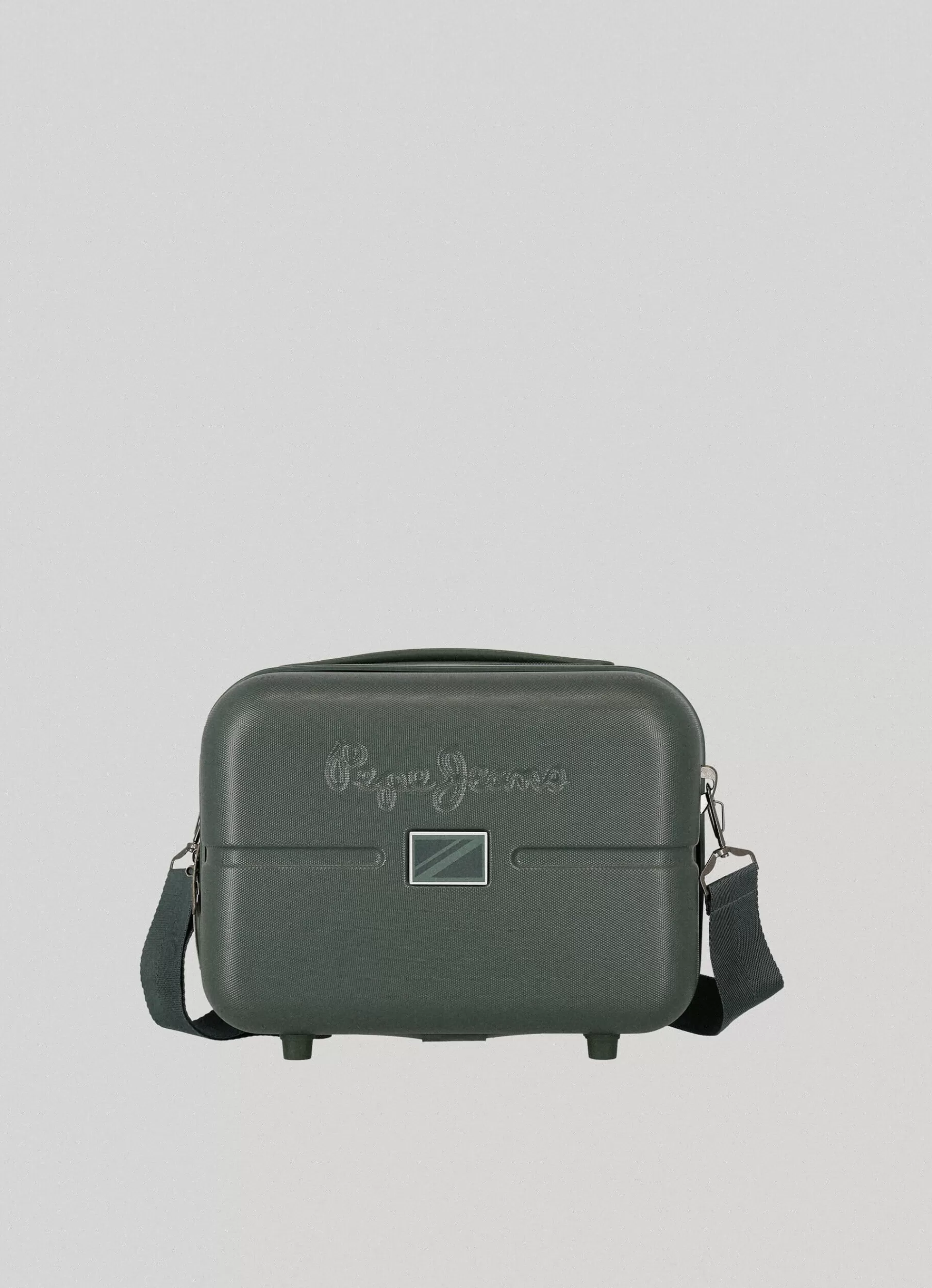 Suitcases*Women | Men Pepe Jeans EMBOSSED LOGO TRAVEL BAG Range Green