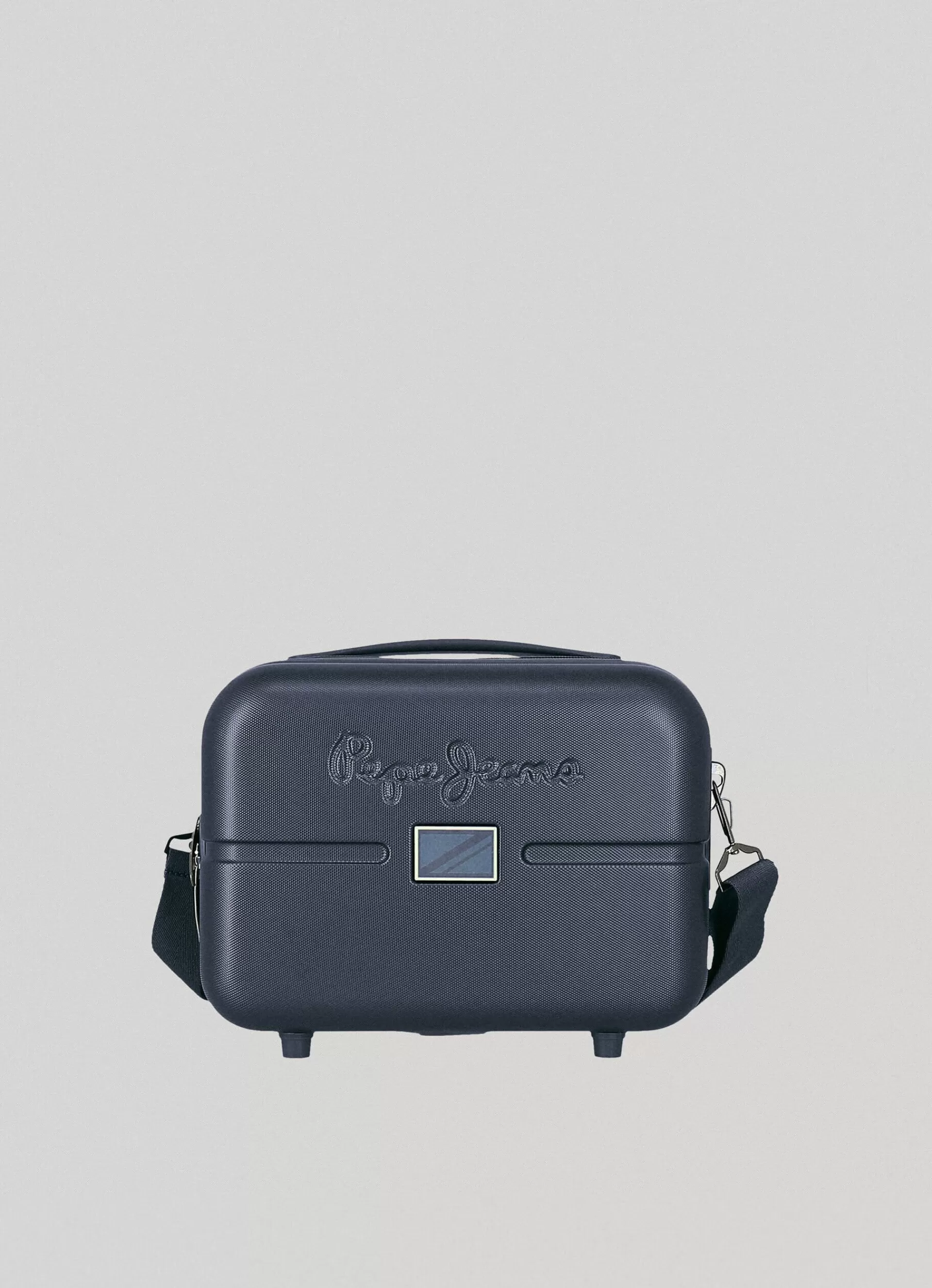 Suitcases*Women | Men Pepe Jeans EMBOSSED LOGO TRAVEL BAG Beat Blue