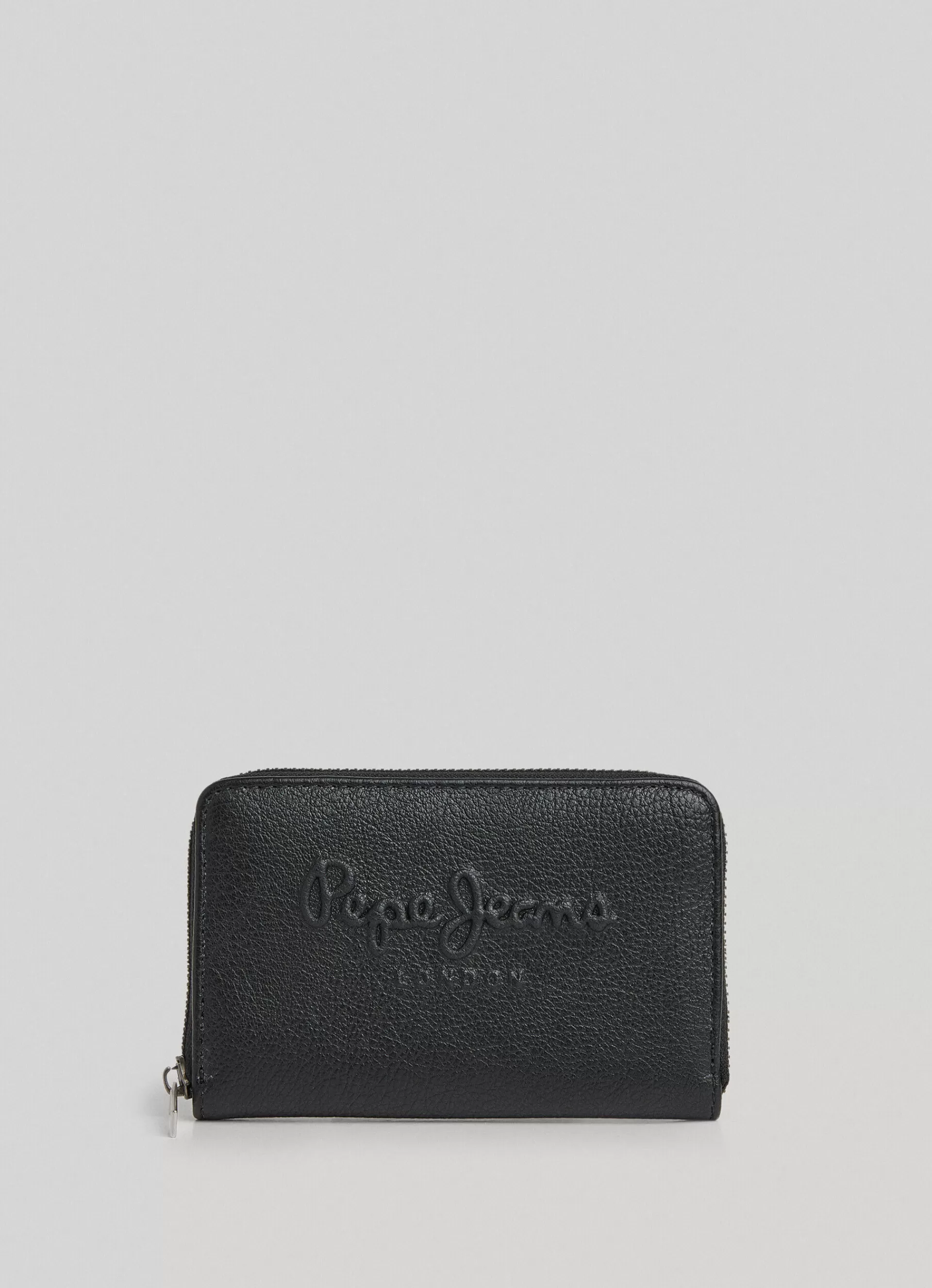 Bags & Backpacks*Women Pepe Jeans EMBOSSED LOGO WALLET Black