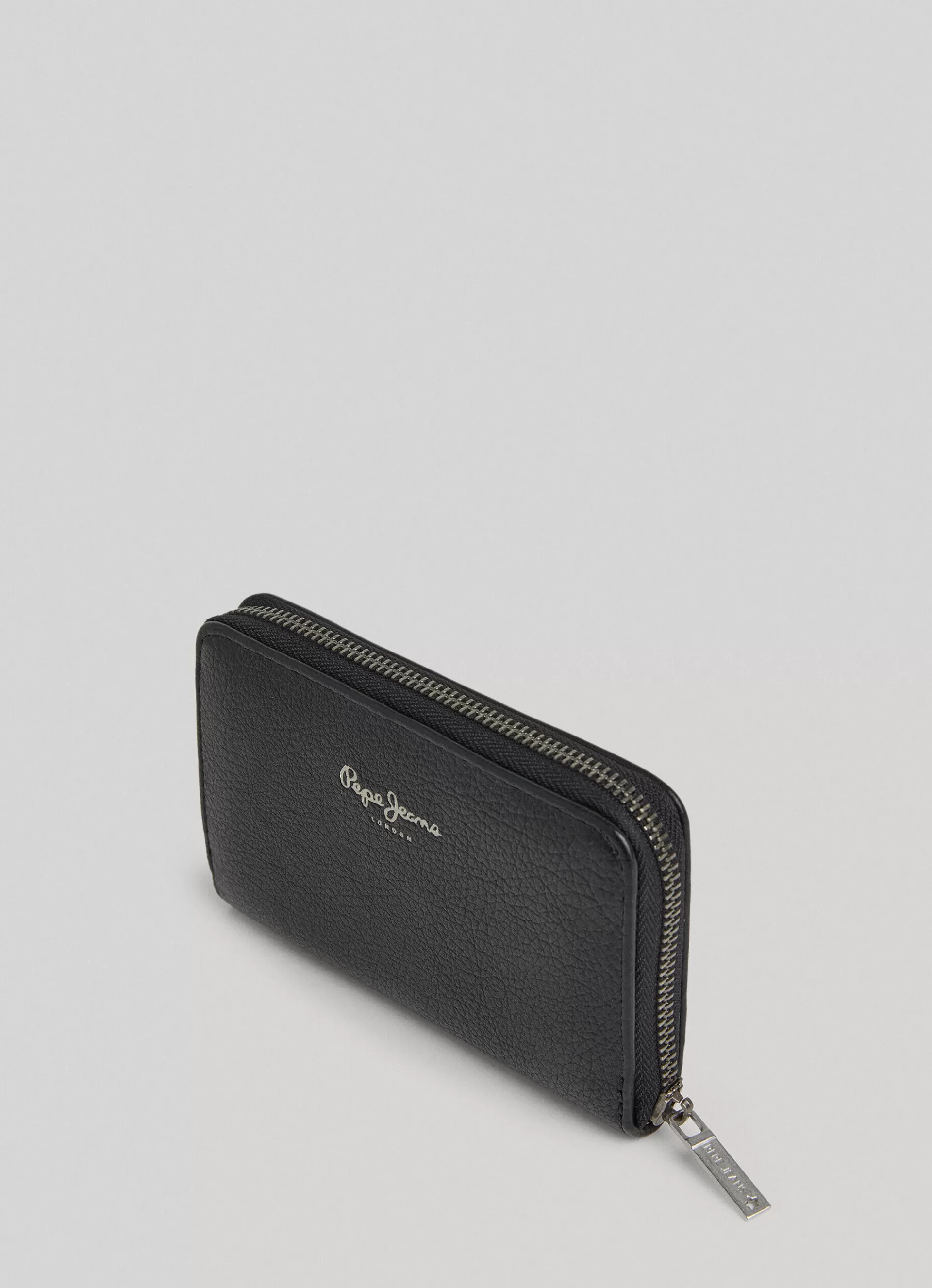 Bags & Backpacks*Women Pepe Jeans EMBOSSED LOGO WALLET Black