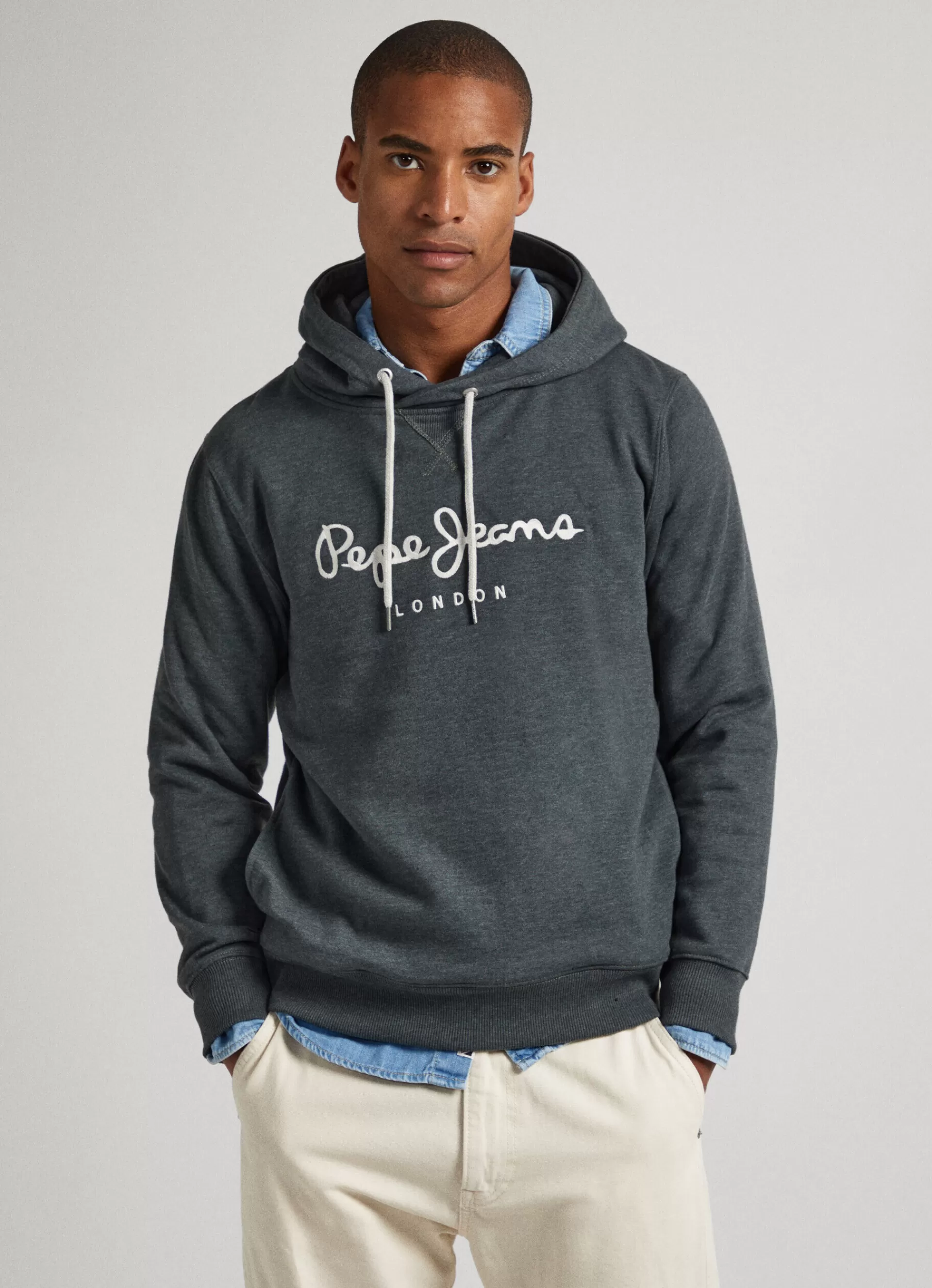 Sweatshirts & Hoodies*Men Pepe Jeans EMBROIDERED LOGO SWEATSHIRT Regent Green