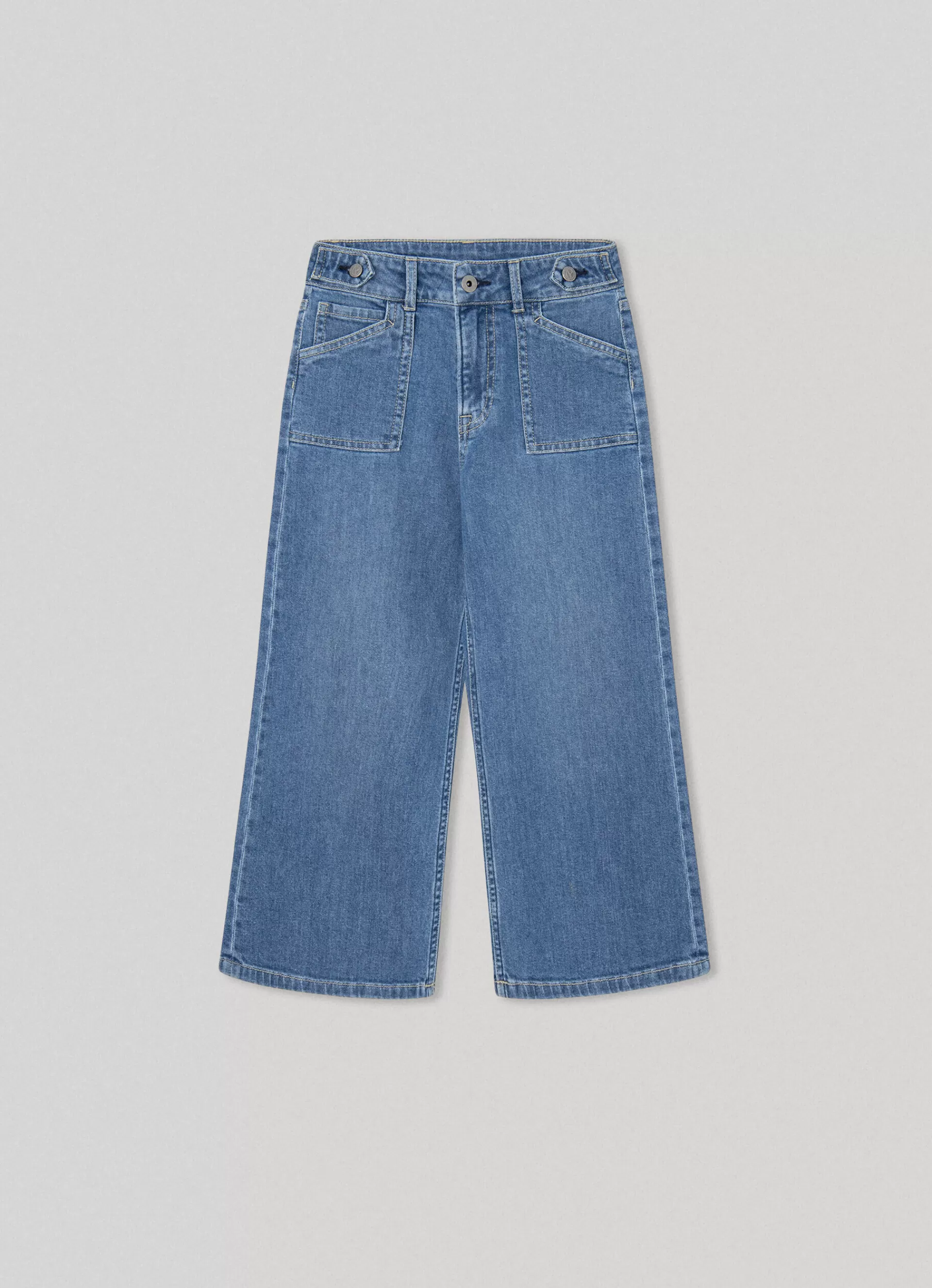 Jeans*KIDS Pepe Jeans FEBEE WIDE FIT HIGH-RISE JEANS Denim