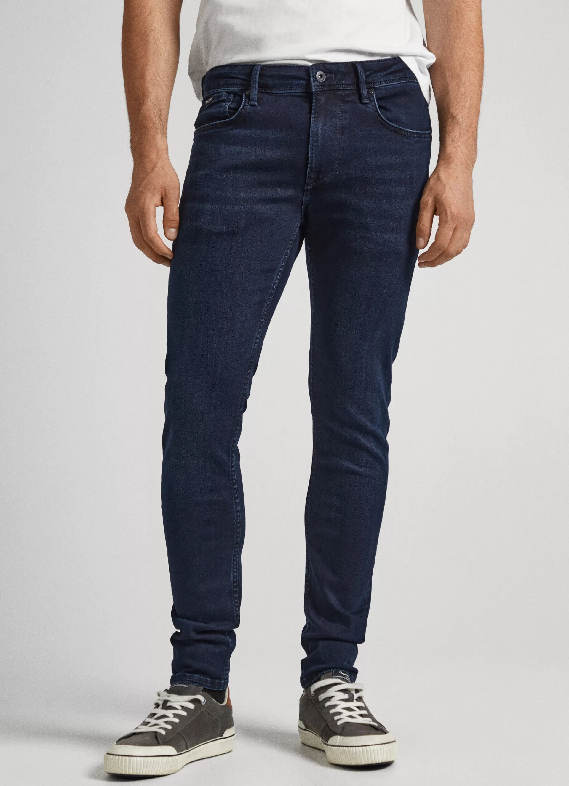 Skinny | Jeans*Men Pepe Jeans FINSBURY SKINNY FIT LOW-RISE JEANS Denim