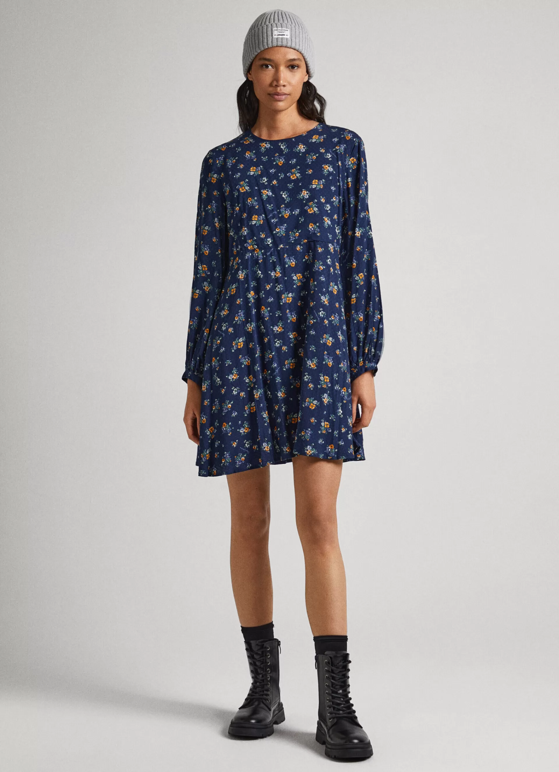 Dresses & Jumpsuits*Women Pepe Jeans FLORAL DOBBY DRESS Multi