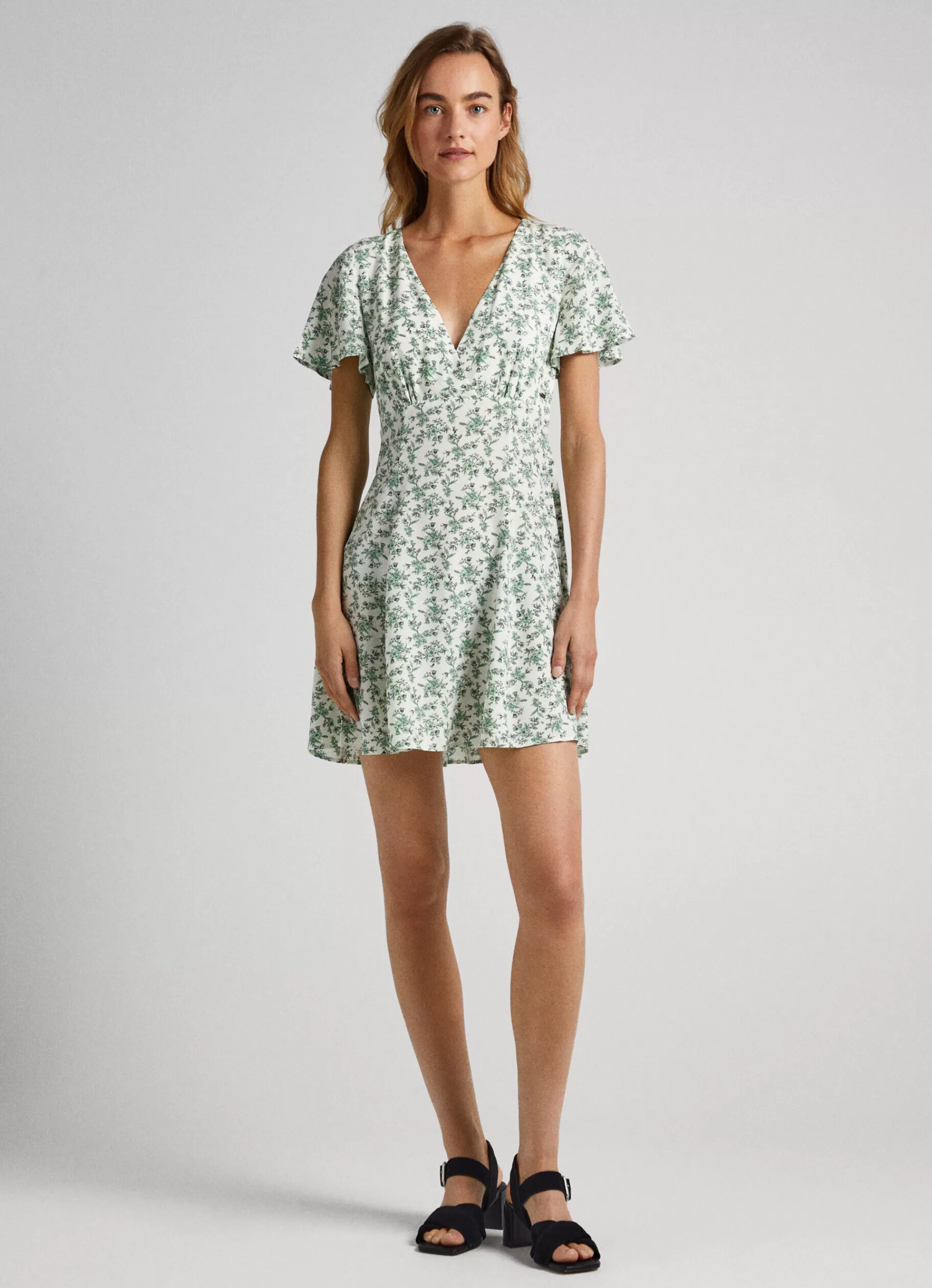 Dresses & Jumpsuits*Women Pepe Jeans FLORAL PRINT DRESS Multi