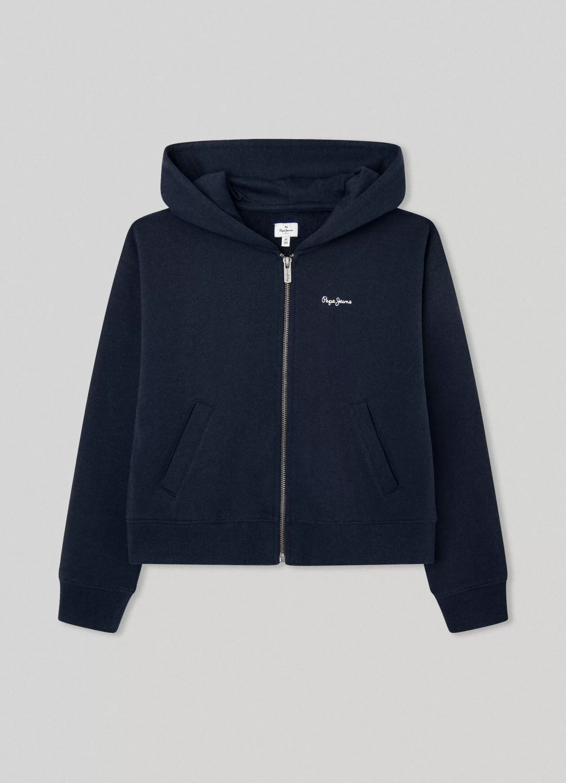 Sweats & Knits*KIDS Pepe Jeans FULL-ZIP HOODIE Dulwich Blue