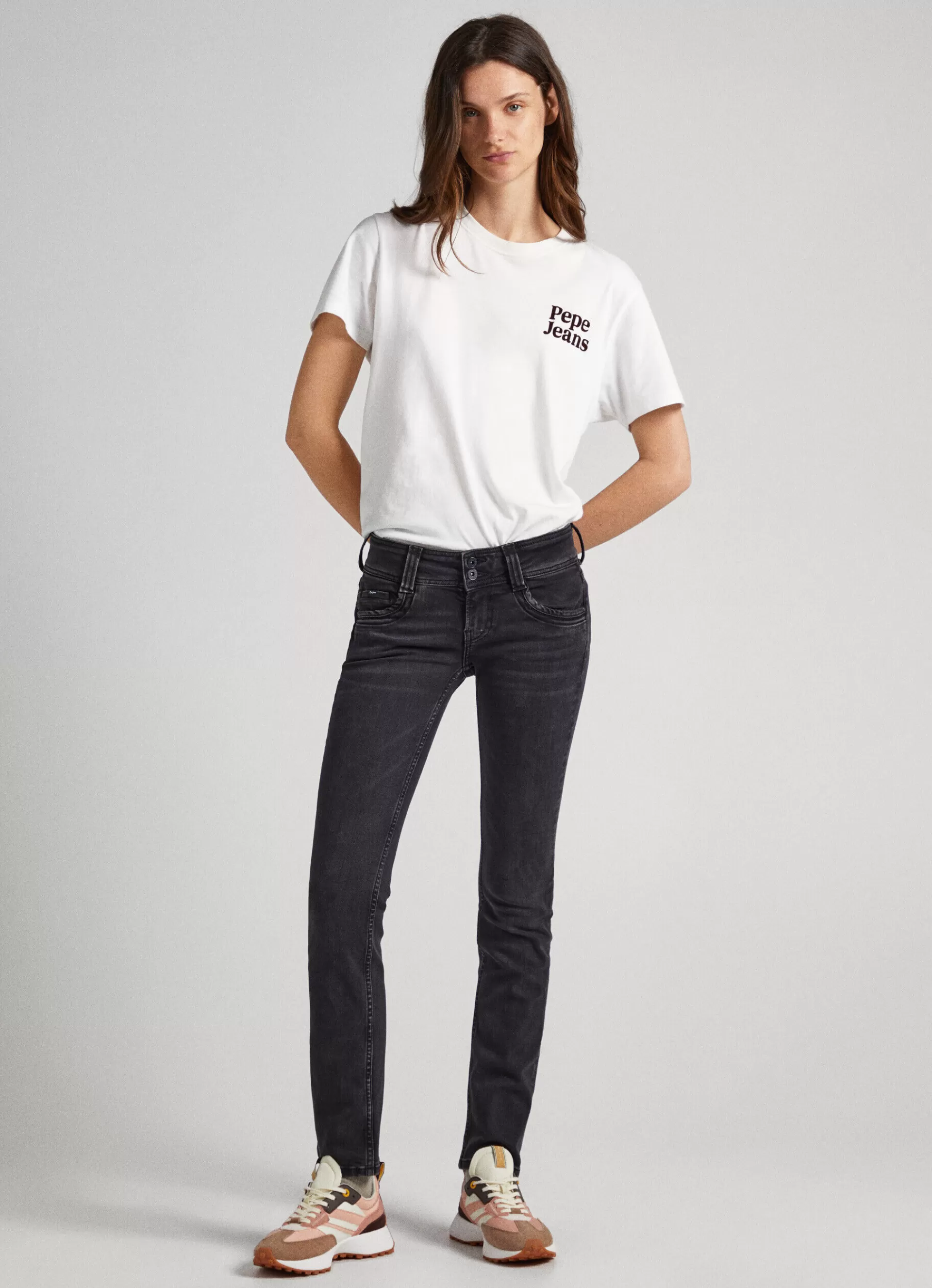 Straight | Jeans*Women Pepe Jeans GEN MIDRISE REGULAR FIT JEANS Denim