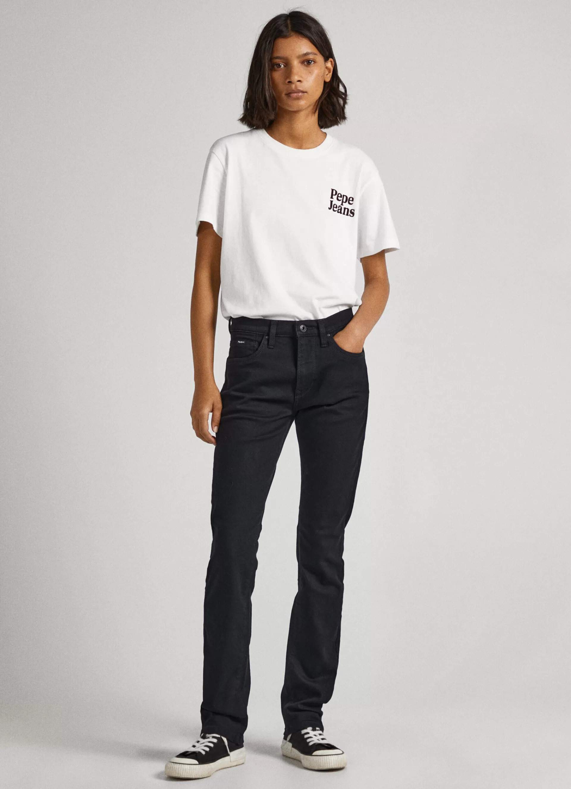 Slim | Jeans*Women Pepe Jeans GRACE SLIM FIT HIGH-RISE JEANS Denim