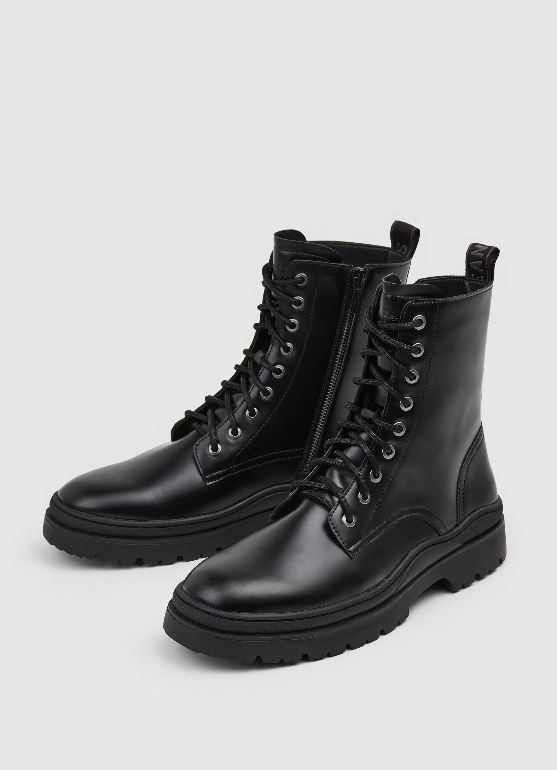 Boots and Shoes*Men Pepe Jeans HIGH LEG UTILITY BOOTS Black