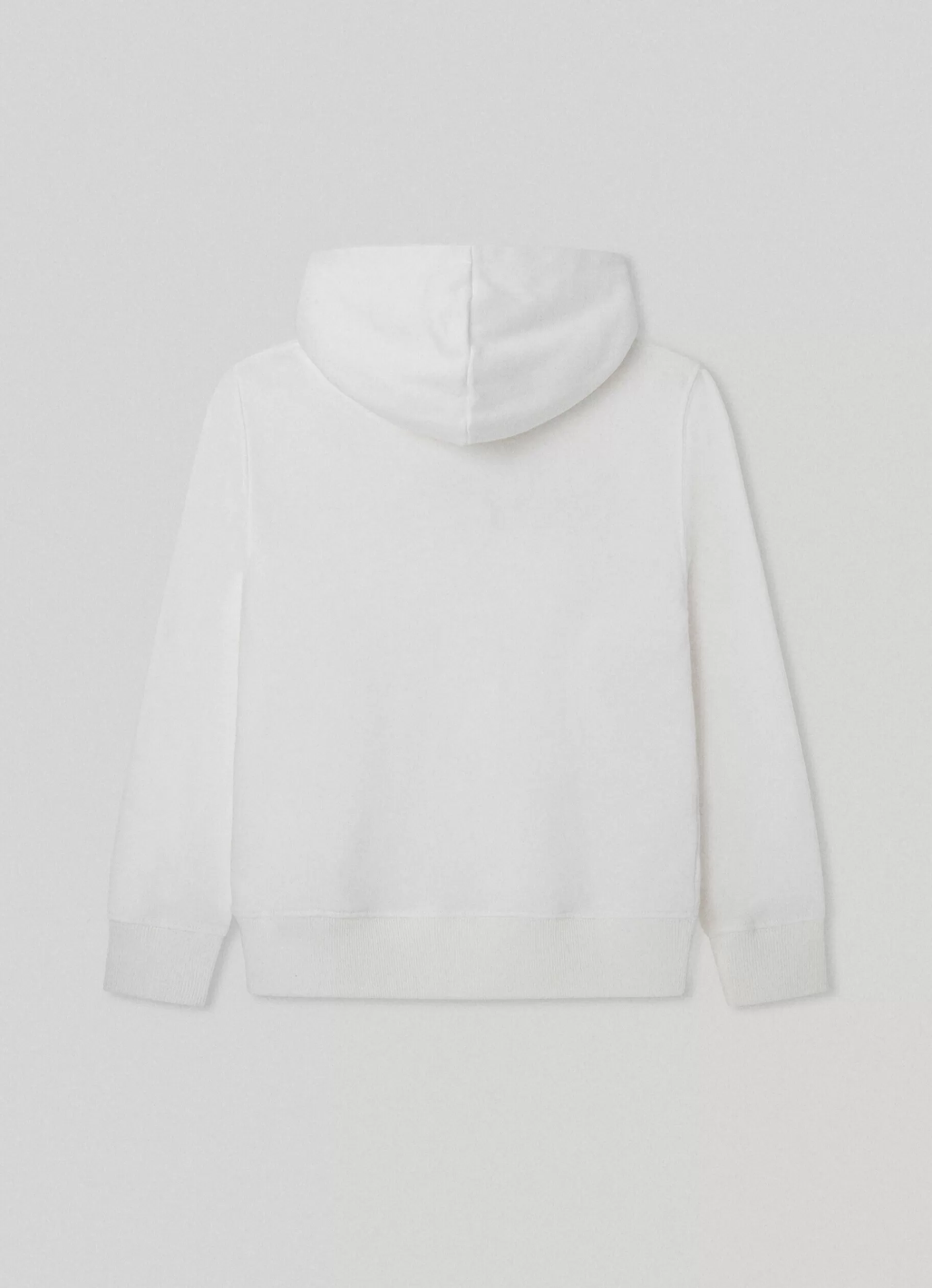 Sweats*KIDS Pepe Jeans HOODIE WITH 3D- EFFECT LOGO Off White