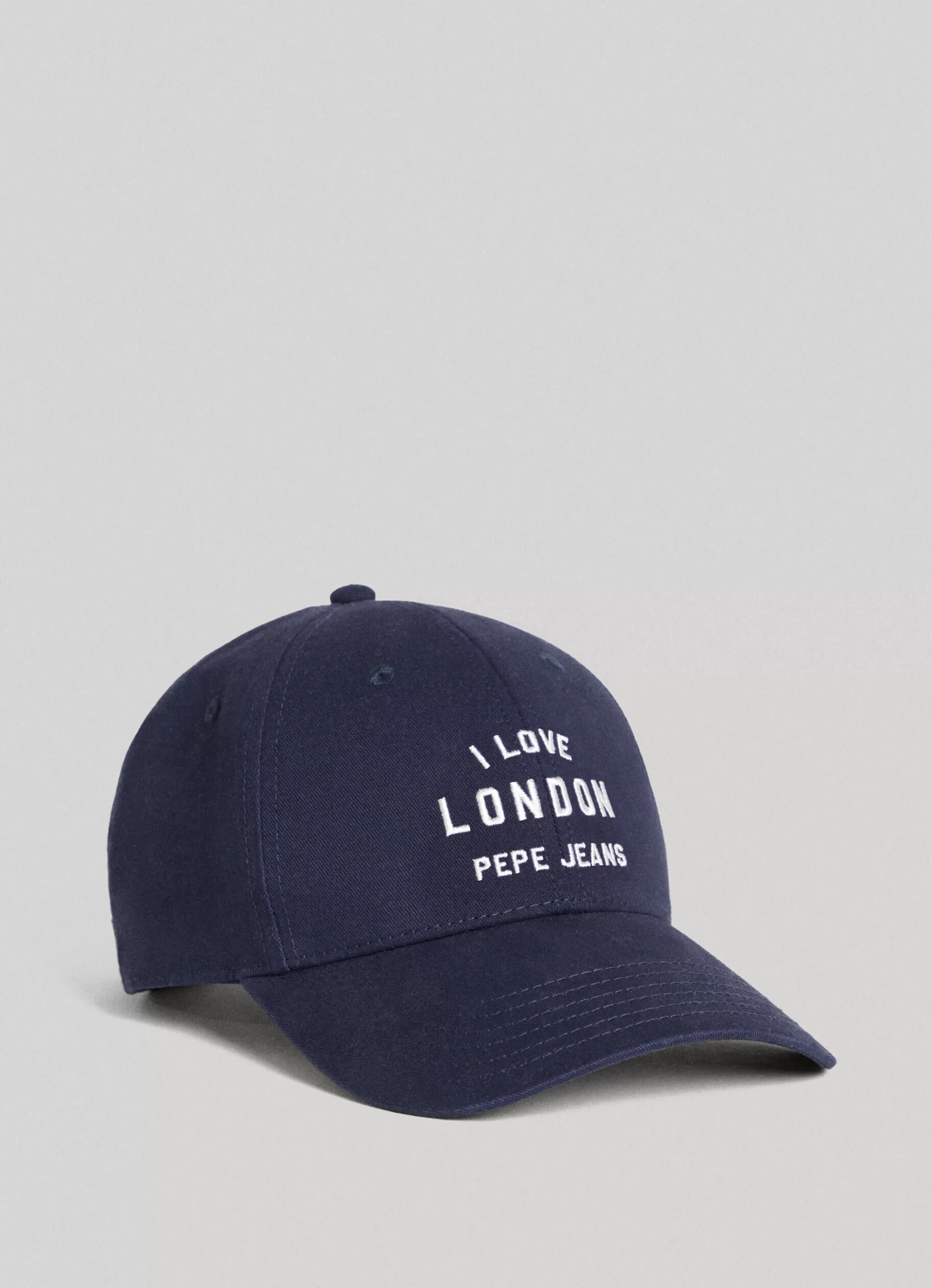 Hats & Caps*Women | Men Pepe Jeans I LOVE LONDON BASEBALL CAP Dulwich Blue